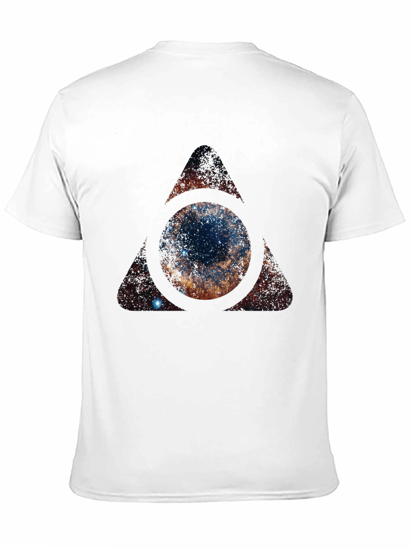 Cosmic Eye T-Shirt - Galaxy Triangle Design - 11