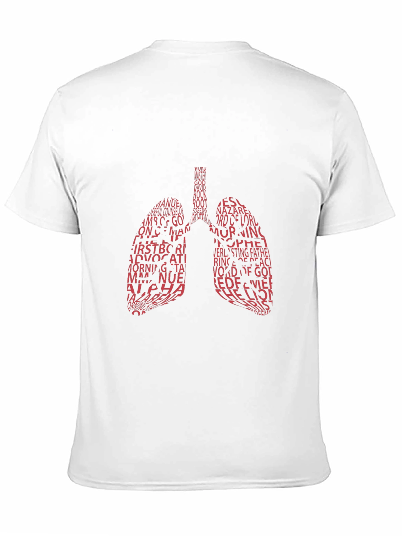 Black Lung Word Art Graphic Tee view 11