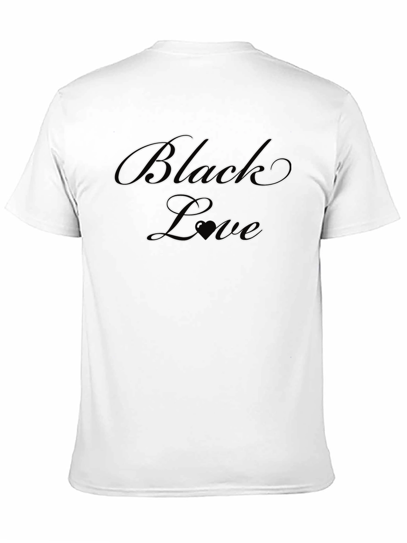 Black Black Love Graphic Tee - Stylish & Comfortable view 11