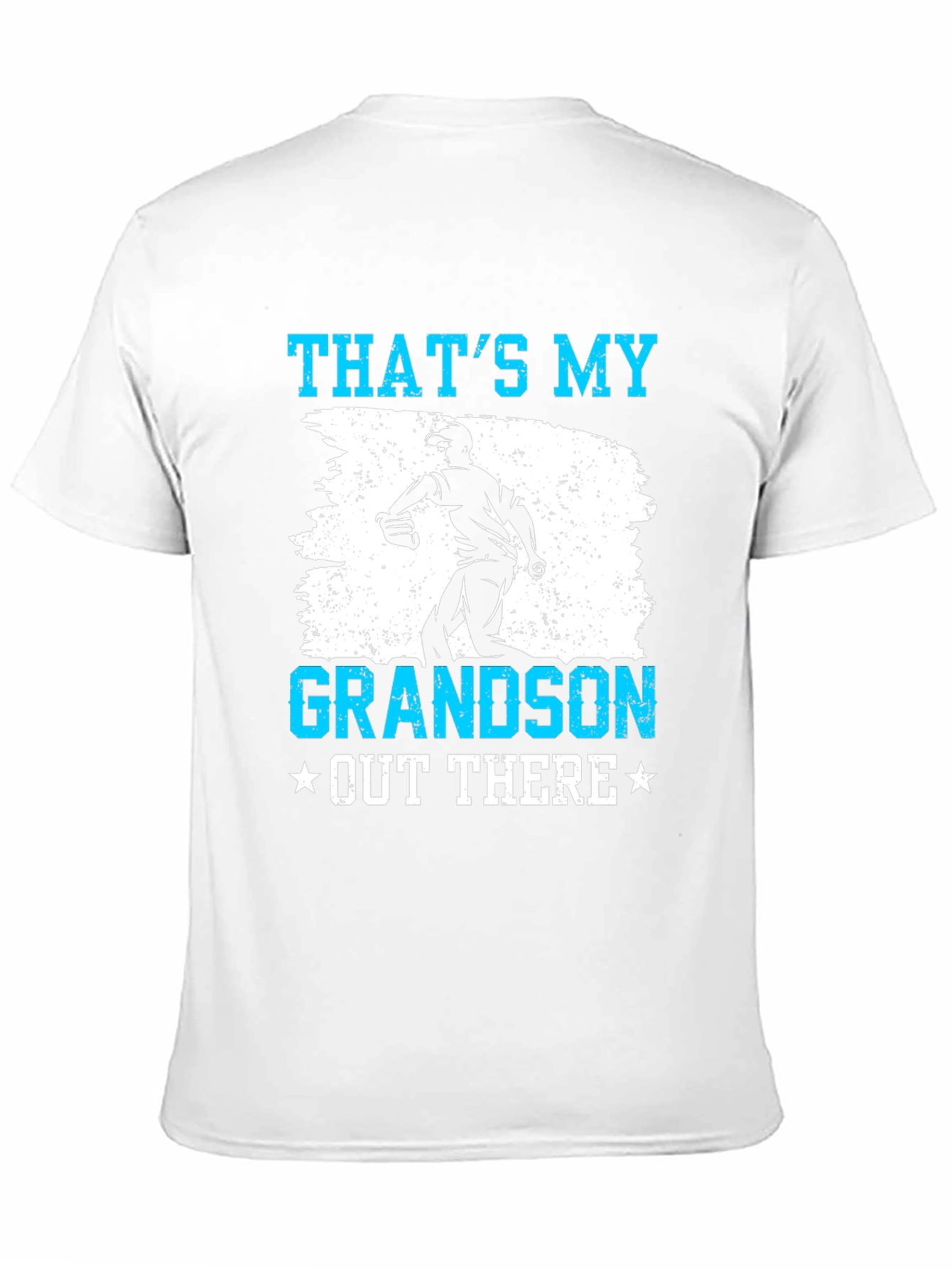 Black That's My Grandson Baseball T-Shirt view 11