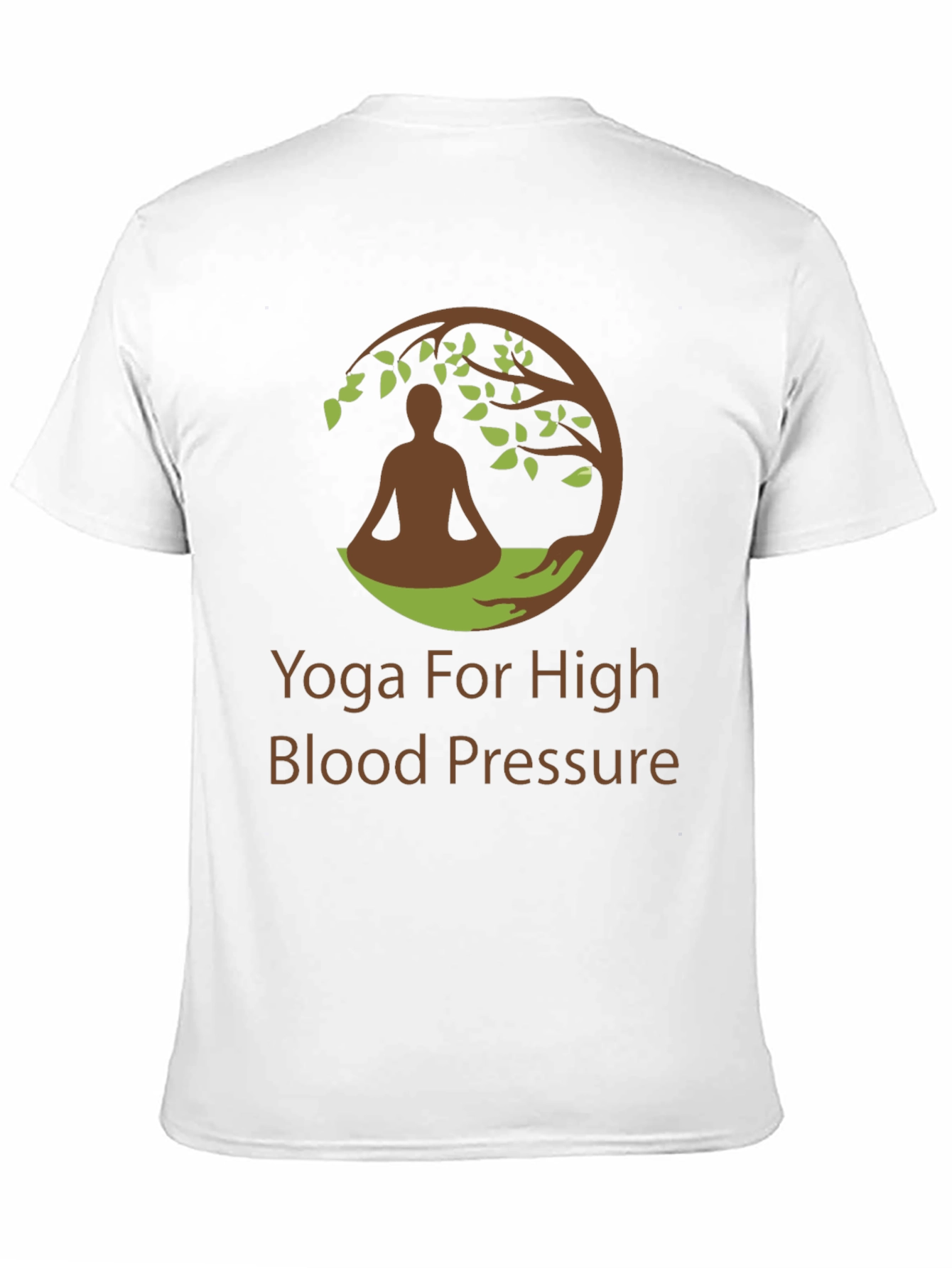 Black Yoga for High Blood Pressure T-Shirt view 11