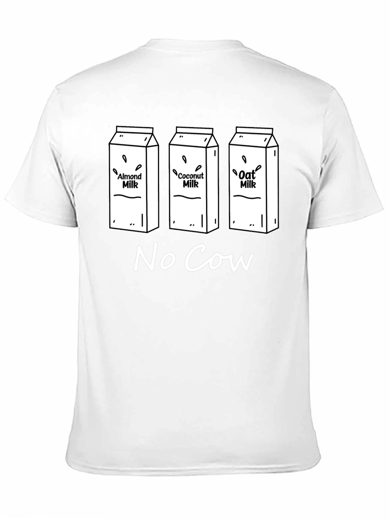 Vegan Milk T-Shirt - No Cow - 11