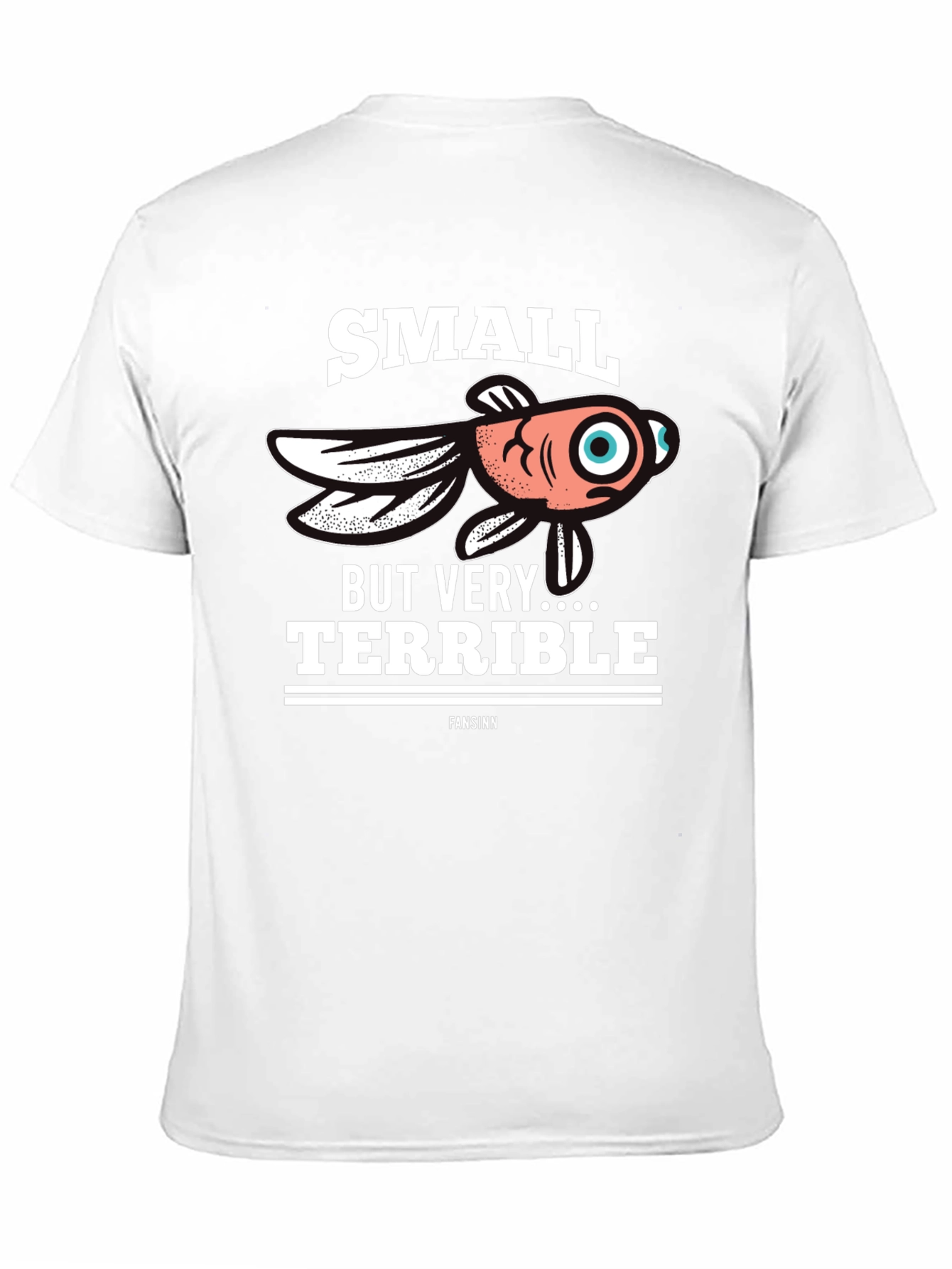 Black Small But Terrible Fish T-Shirt view 11