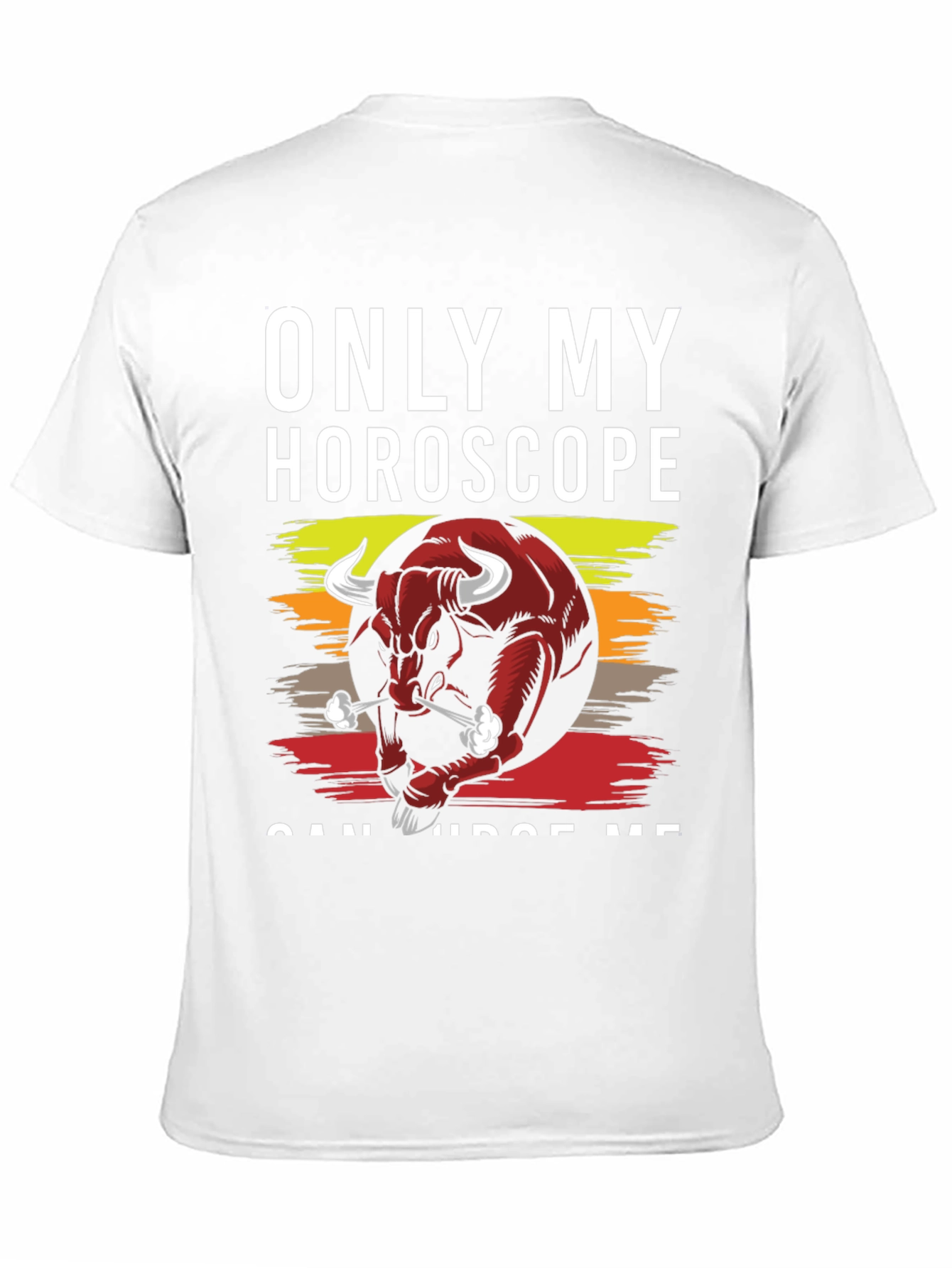 Black Only My Horoscope Can Judge Me Black T-Shirt view 11