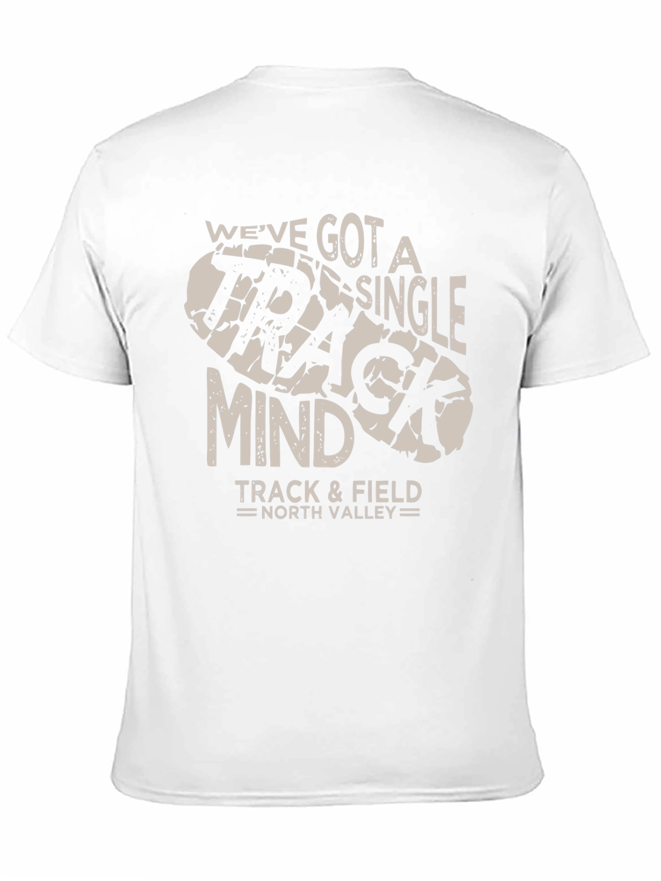 Black Track Mind T-Shirt - North Valley Track & Field Tee view 11