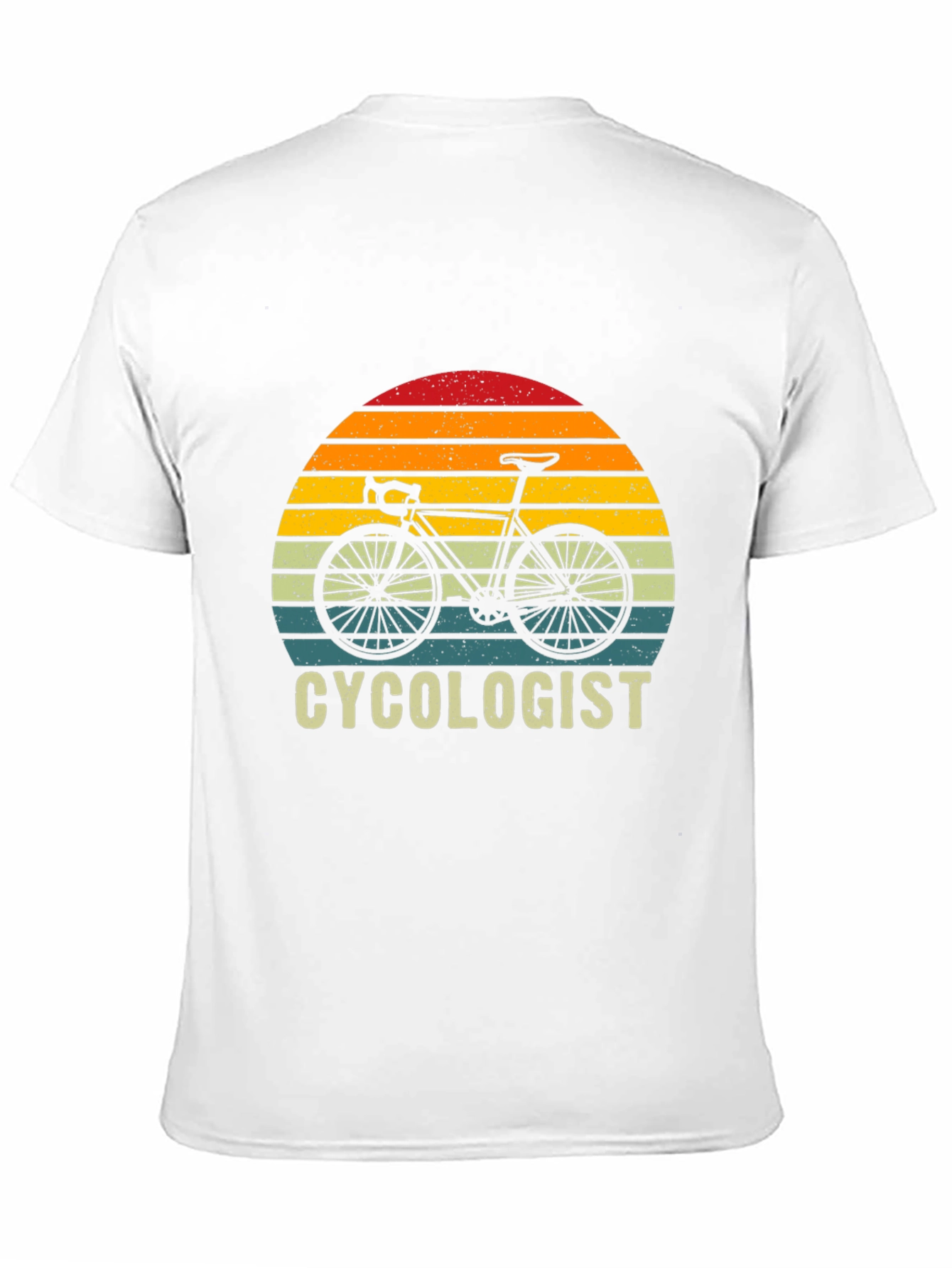 Black Cyclologist Vintage Style Graphic Tee view 11