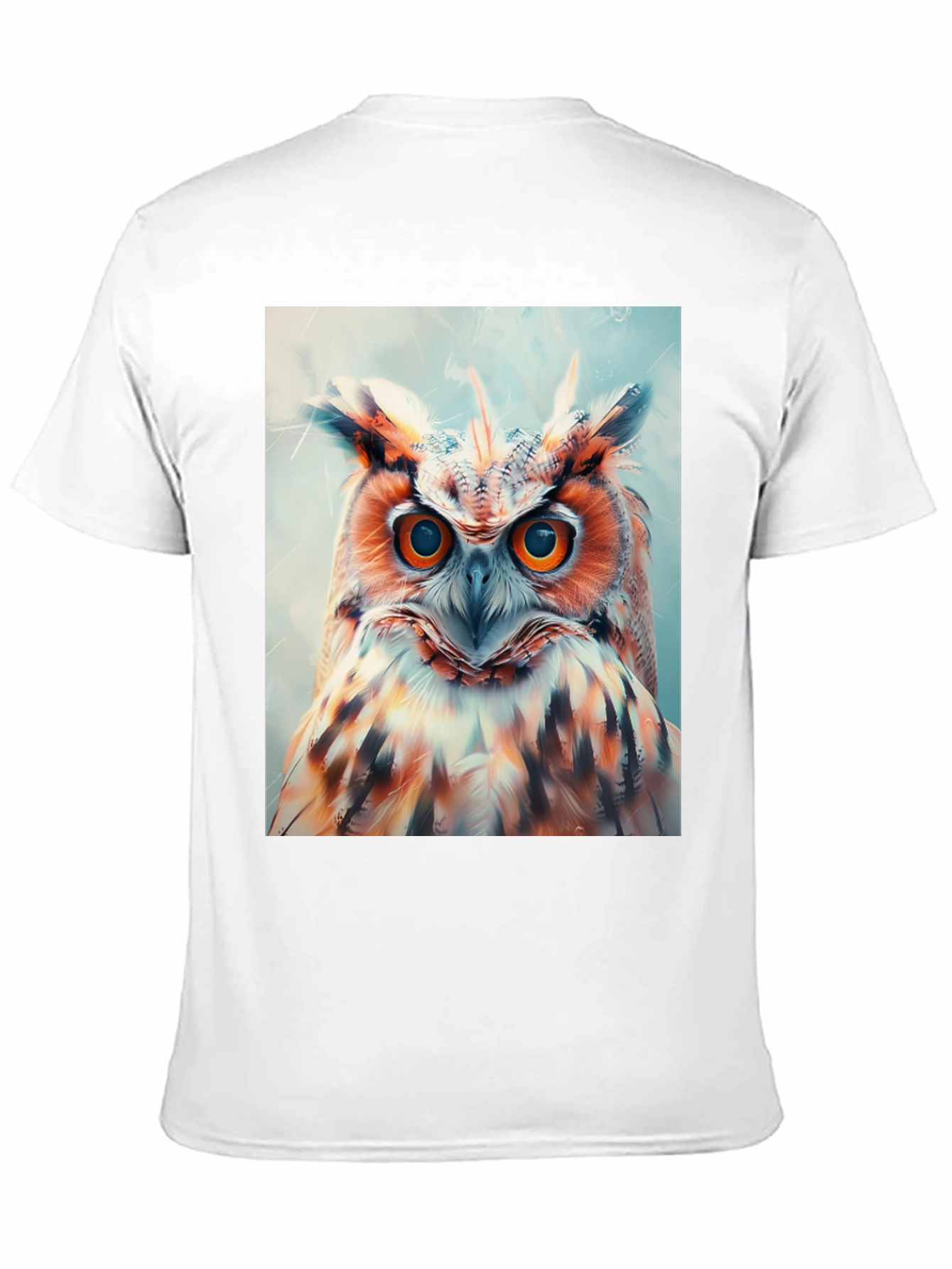 Black Owl Graphic Print Tee view 11