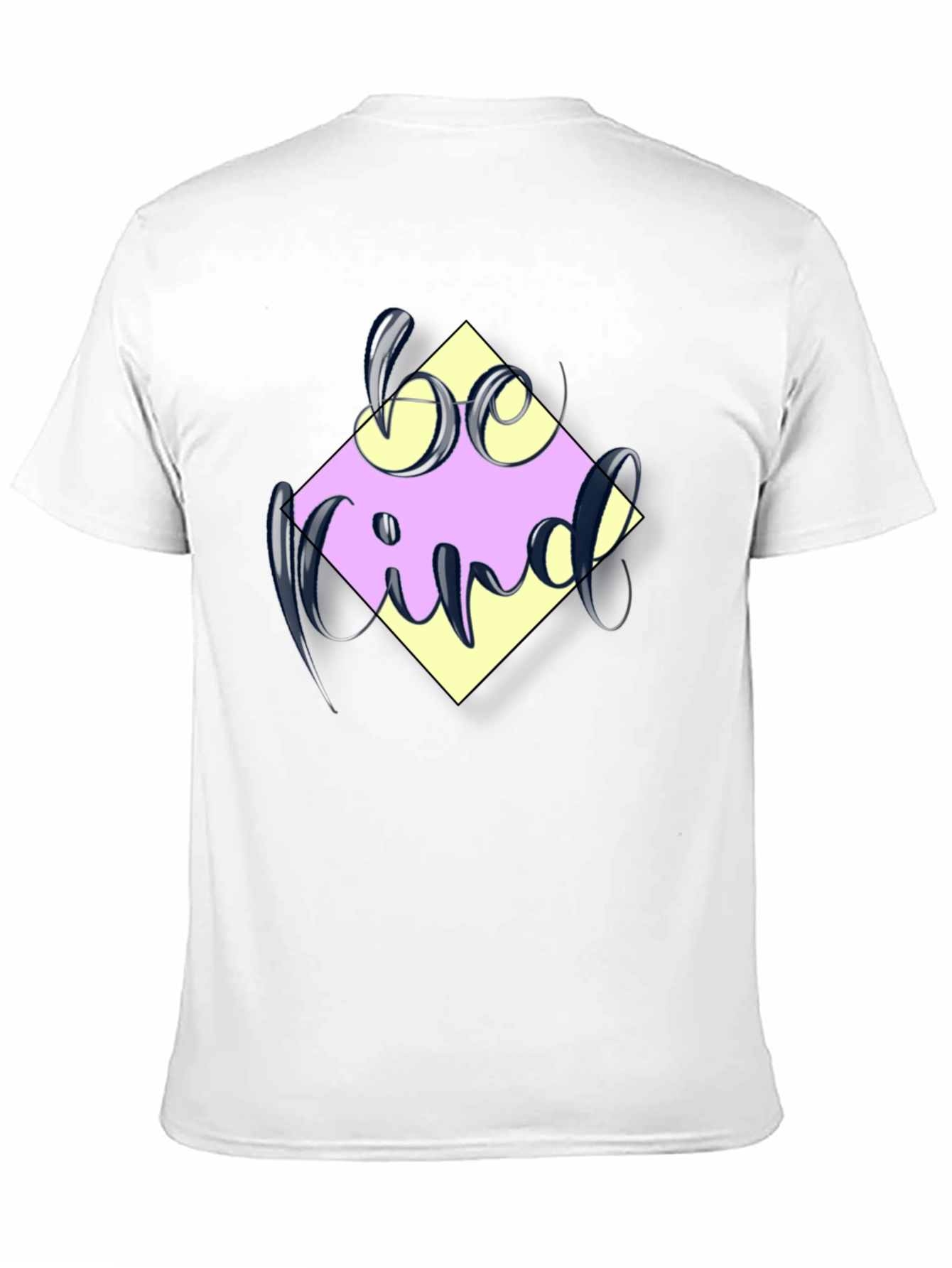 Black Be Kind Graphic Tee - Trendy Casual T-Shirt view 11