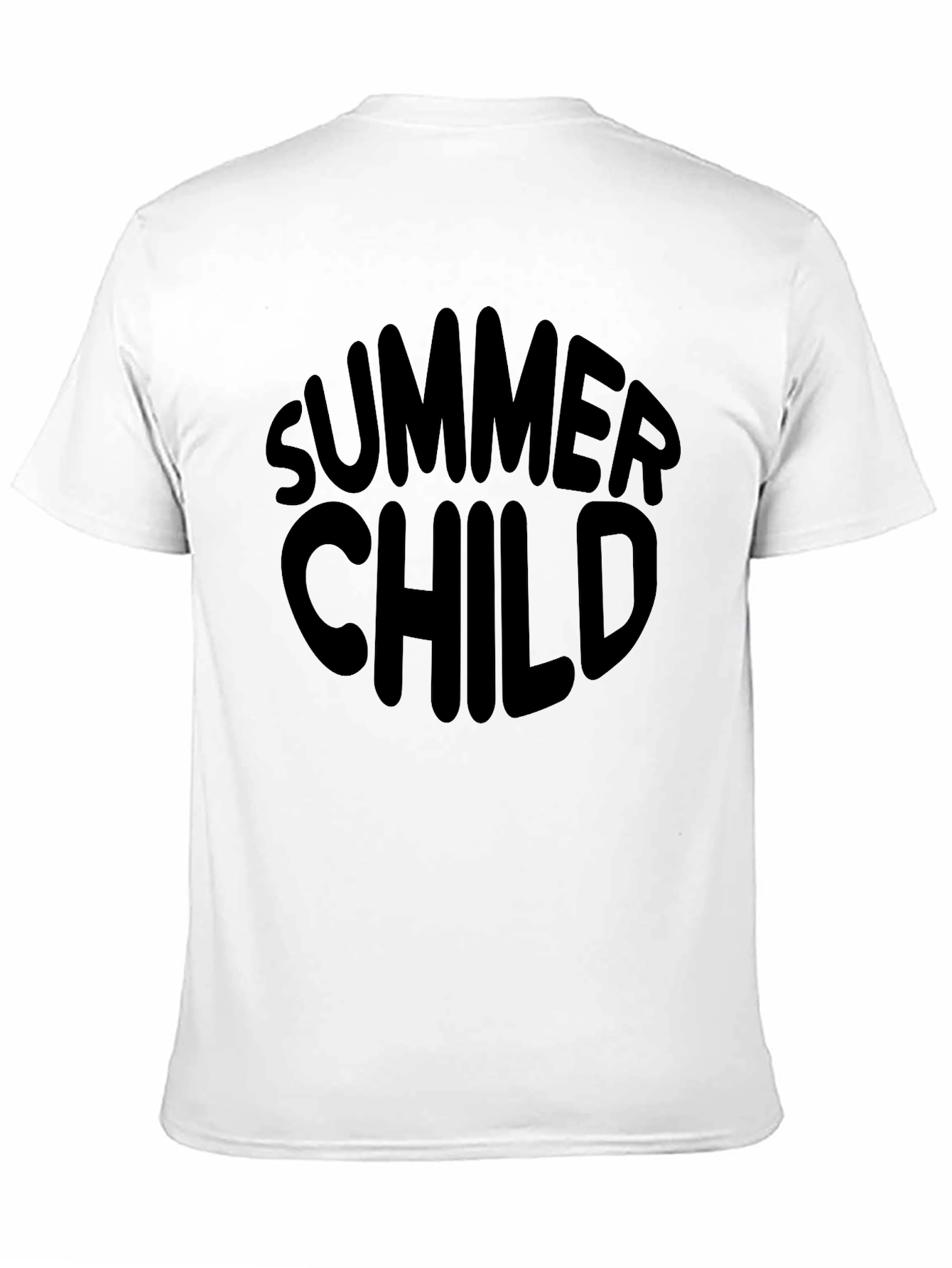 Black Summer Child Graphic T-Shirt view 11