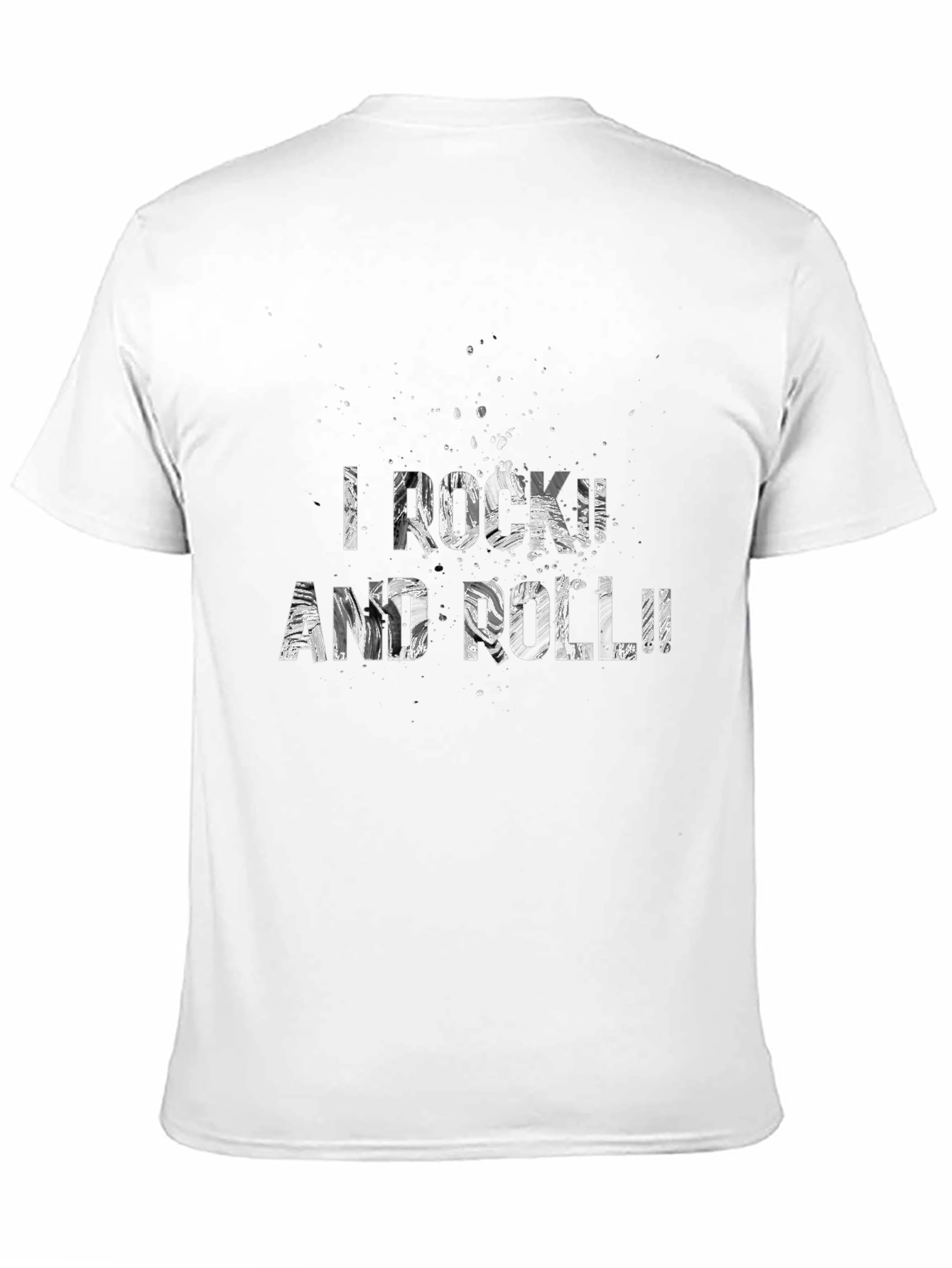 Black I Rock and Roll Graphic Tee view 11
