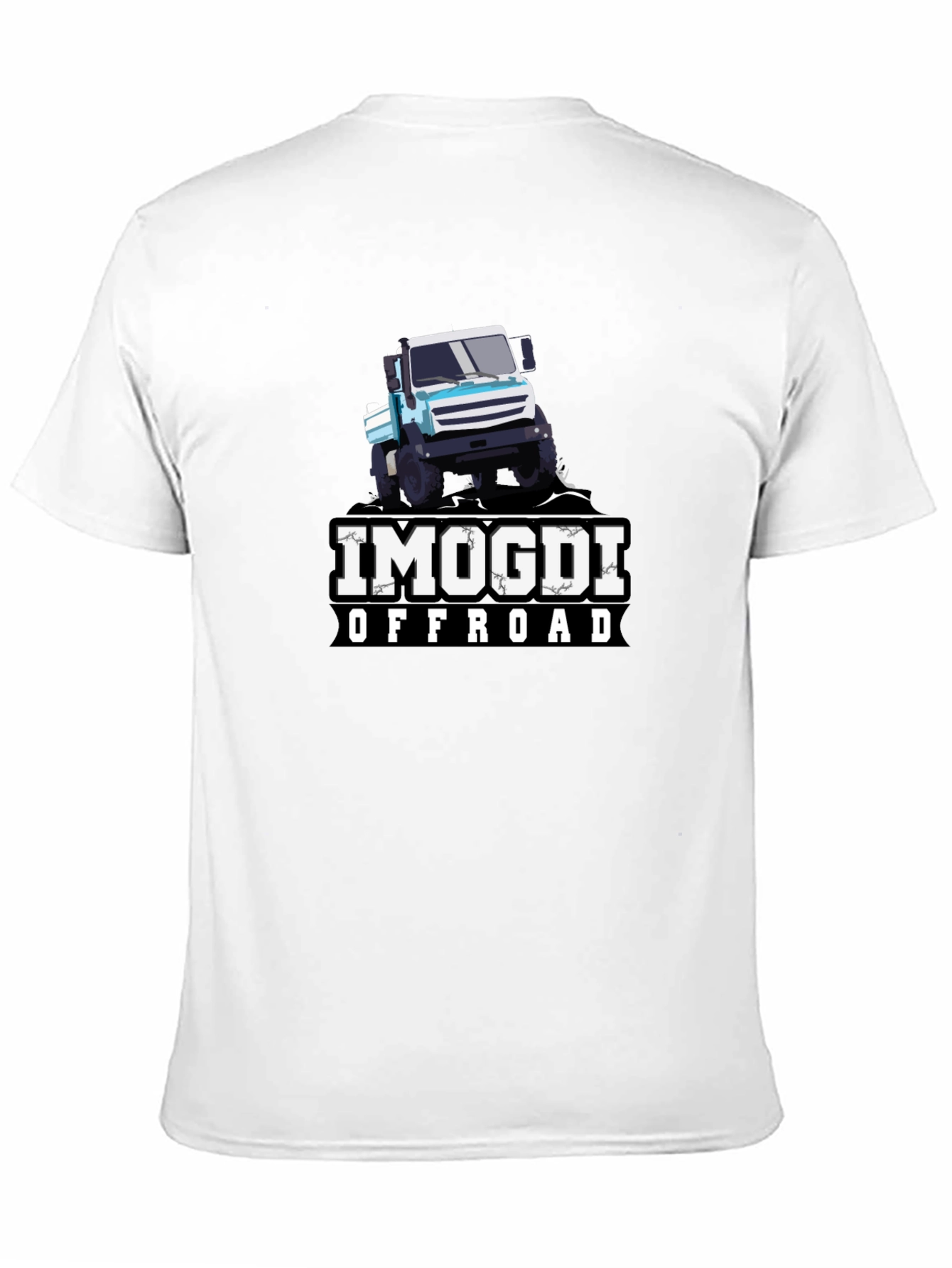 Black IMOGDI Offroad Graphic Tee - Black view 11
