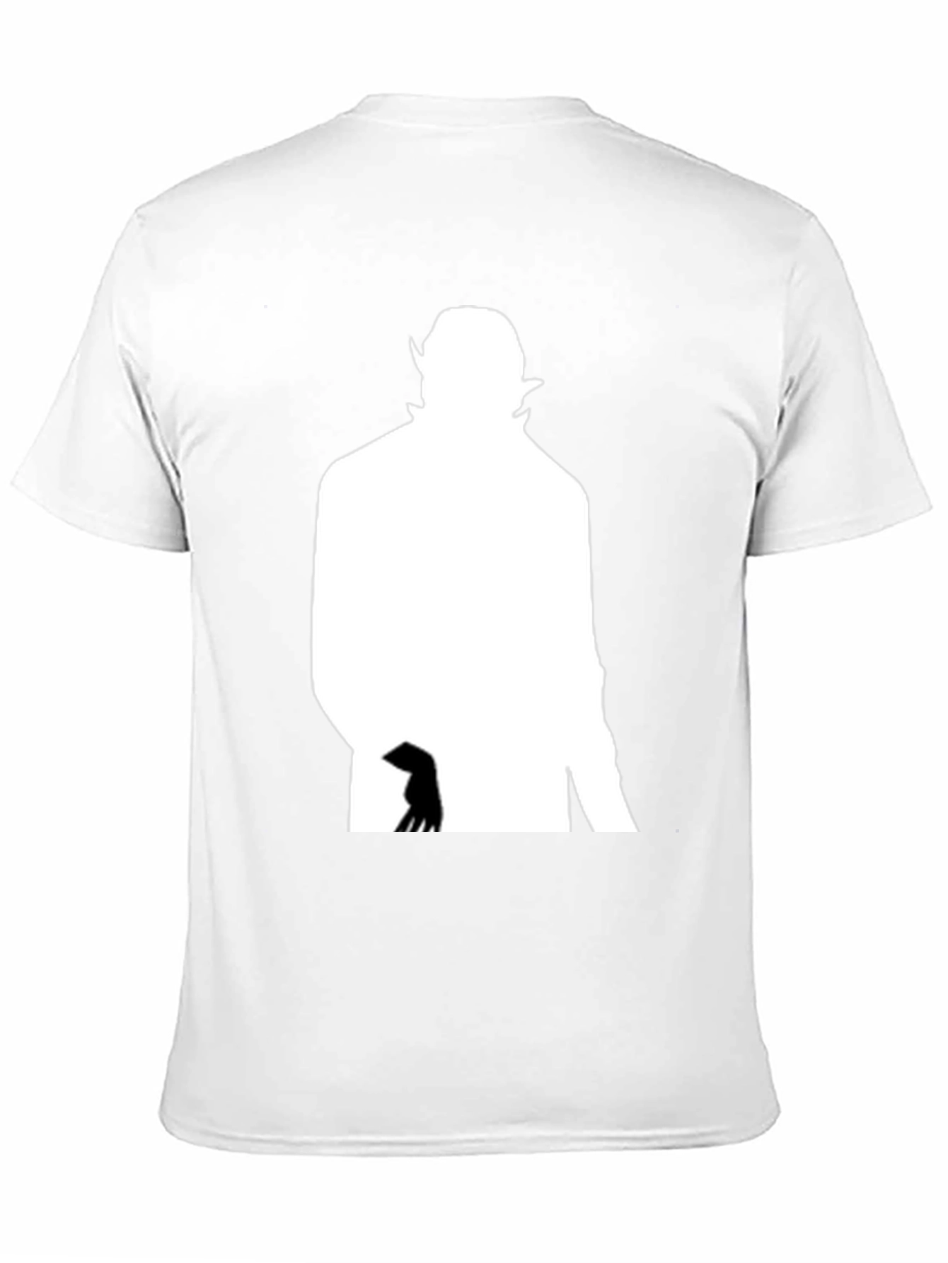 Black Silhouette Graphic Tee - Black view 11