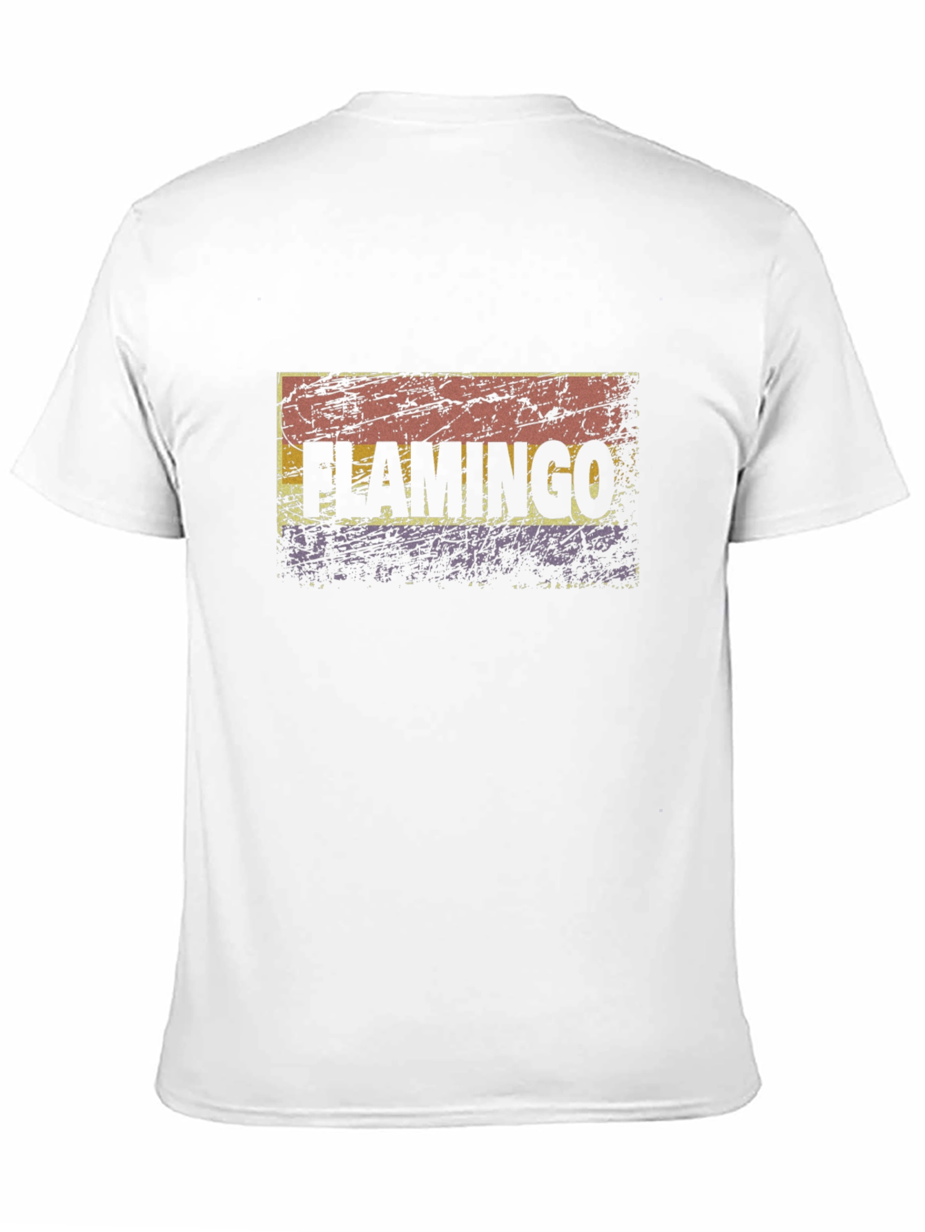 Black Retro Flamingo Graphic T-Shirt - Black view 11