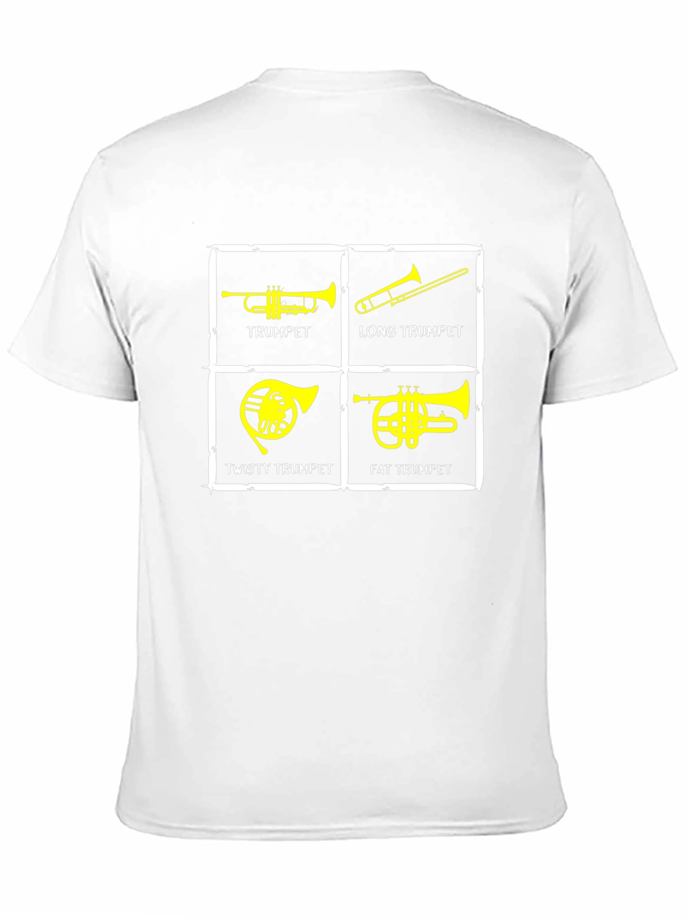 Black Funny Trumpet T-Shirt - Music Instrument Humor Tee view 11