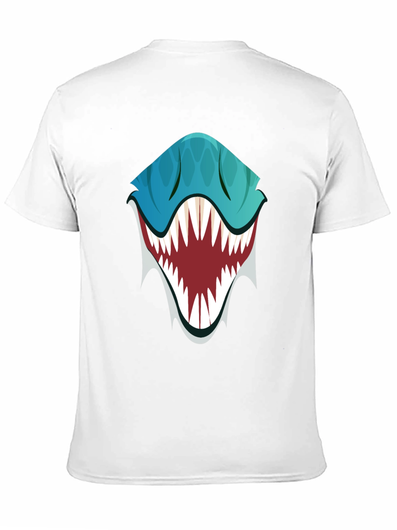 Black Monster Mouth Graphic Tee - Black view 11