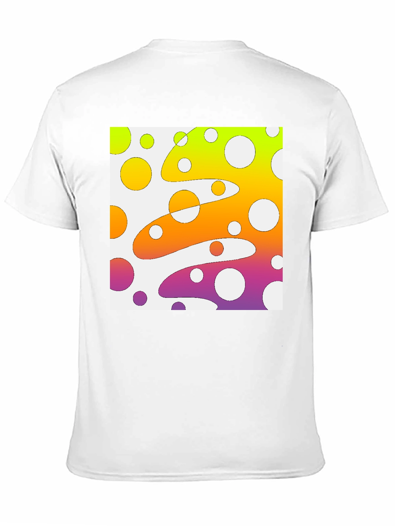 Black Funky Bubble T-Shirt - Groovy Retro Style view 11