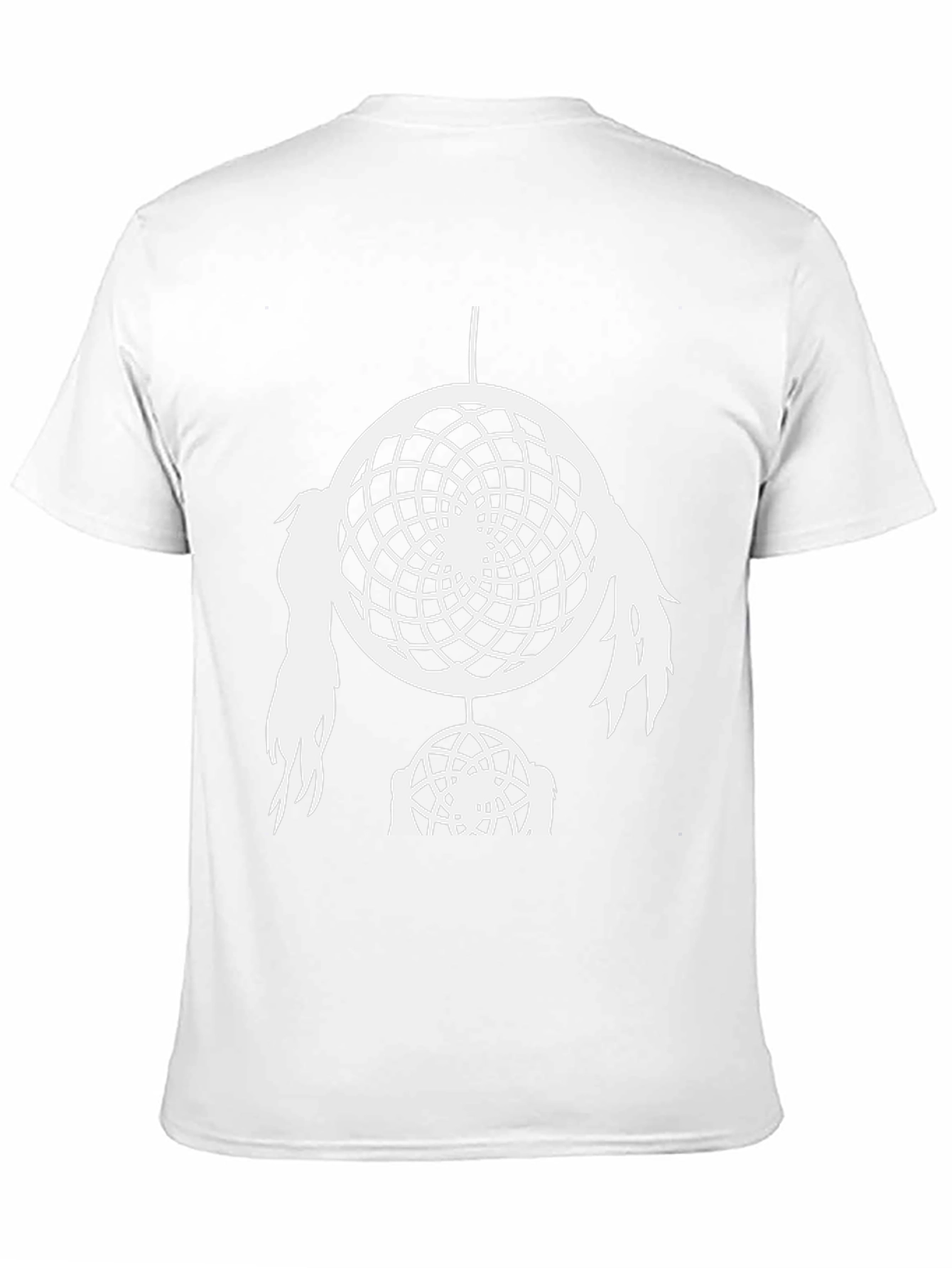 Black Dreamcatcher Graphic Print T-Shirt view 11