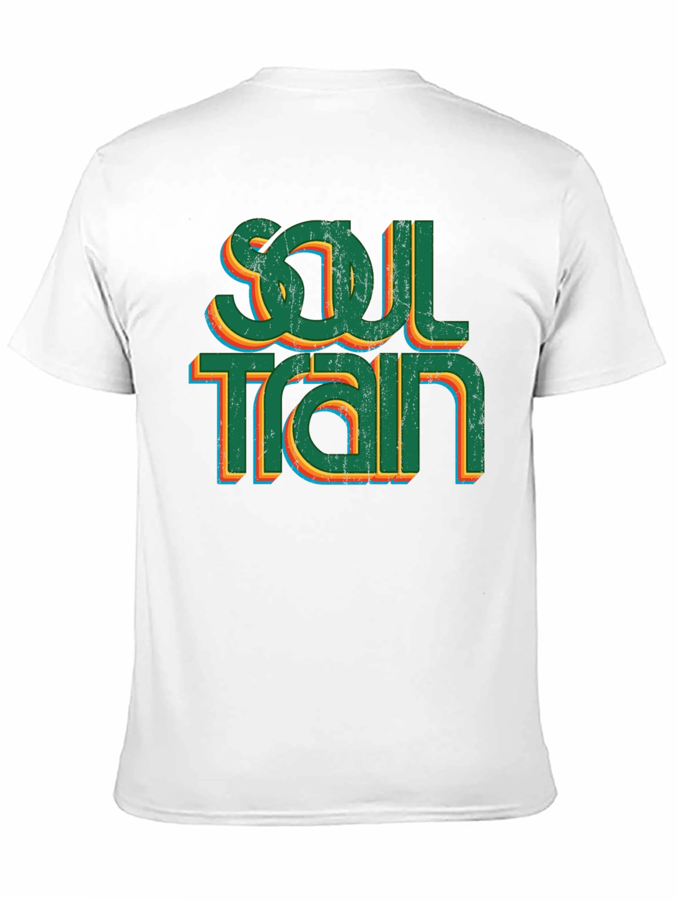 Black Soul Train Retro Style Graphic Tee view 11