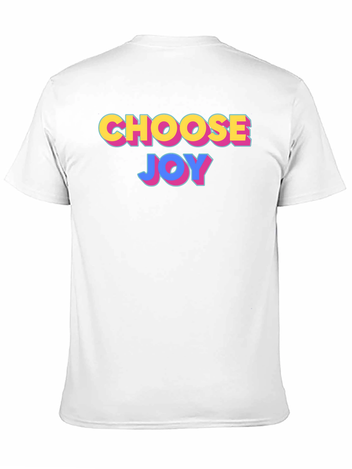 Black Choose Joy Graphic Tee - Positive Vibes view 11