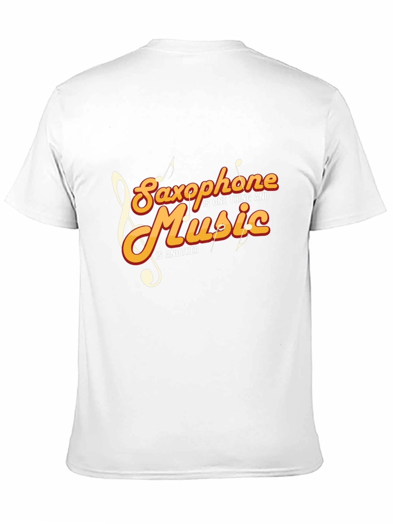 Black Saxophone and Music Graphic T-Shirt - Stylish Black Tee view 11