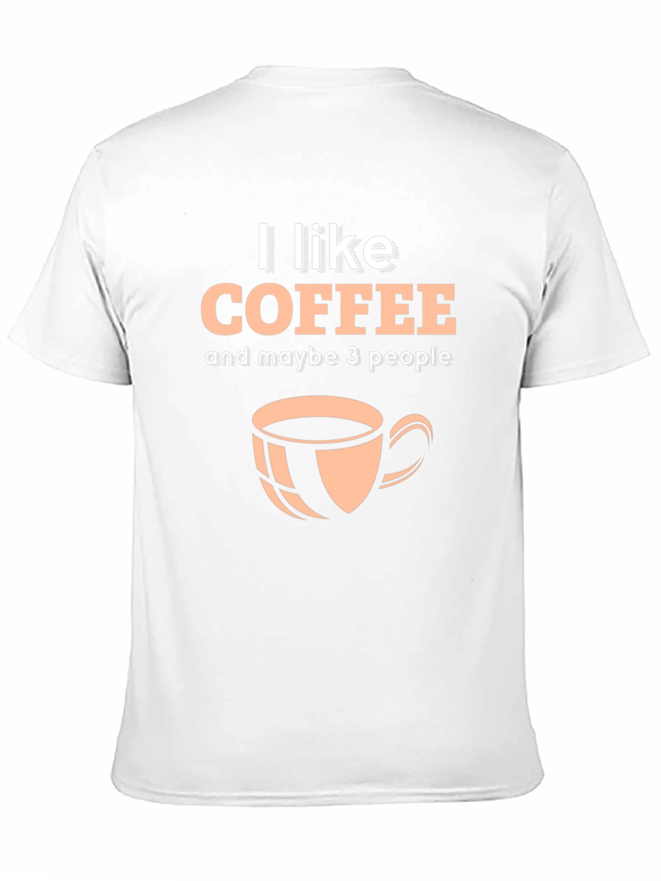 Black I Like Coffee Graphic T-Shirt - Black, Crew Neck view 11