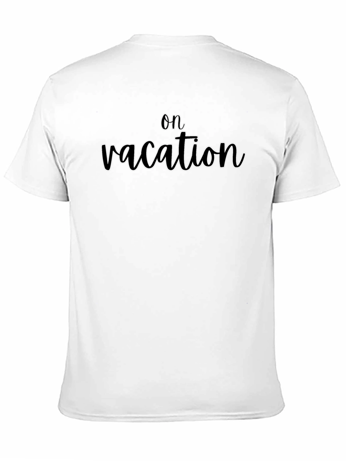Black On Vacation Graphic Tee - Black T-Shirt view 11