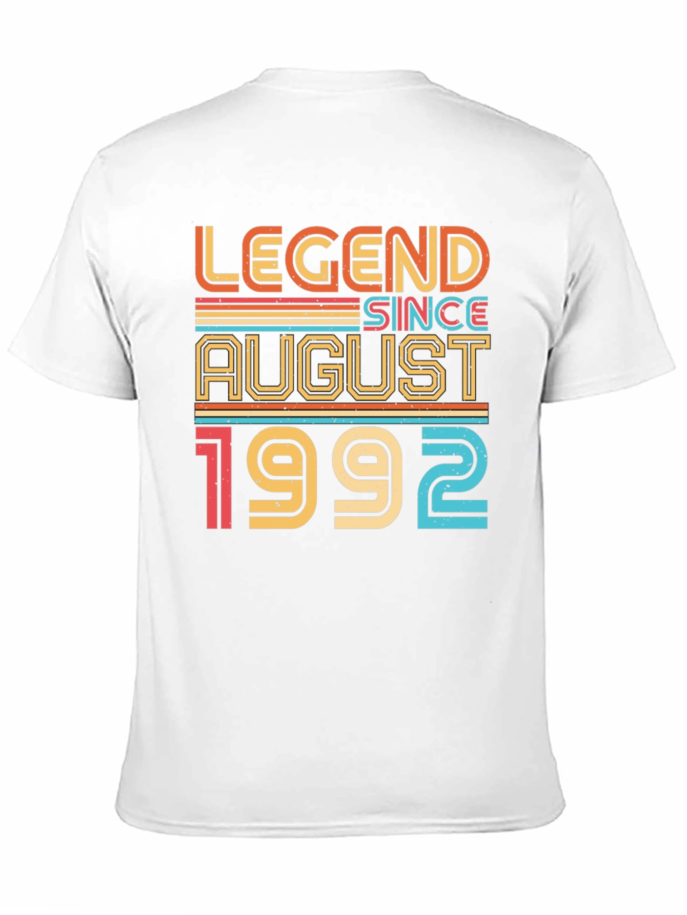 Black Legend Since August 1992 - Graphic T-Shirt view 11
