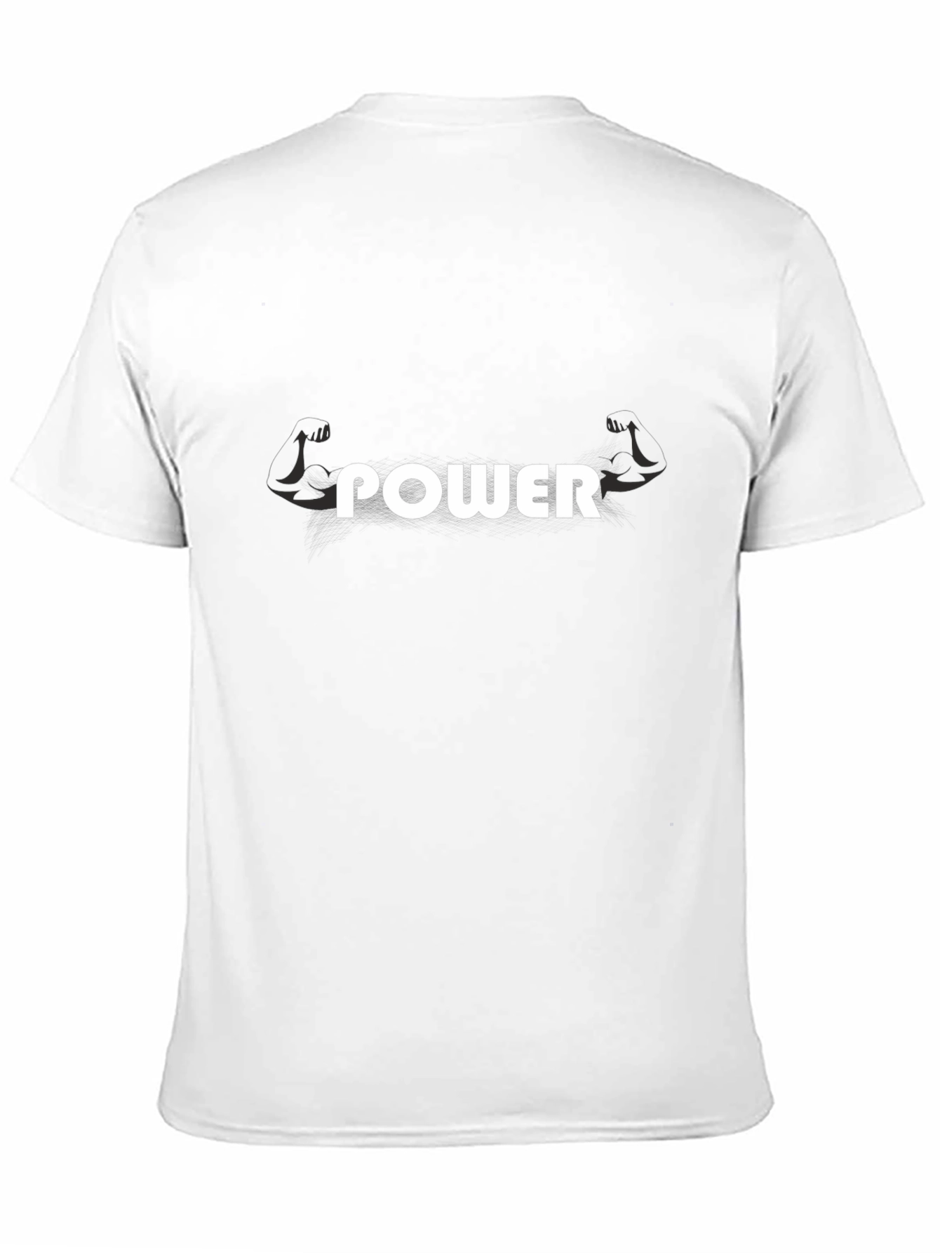 Black Power Graphic Tee - Black Cotton Blend view 11