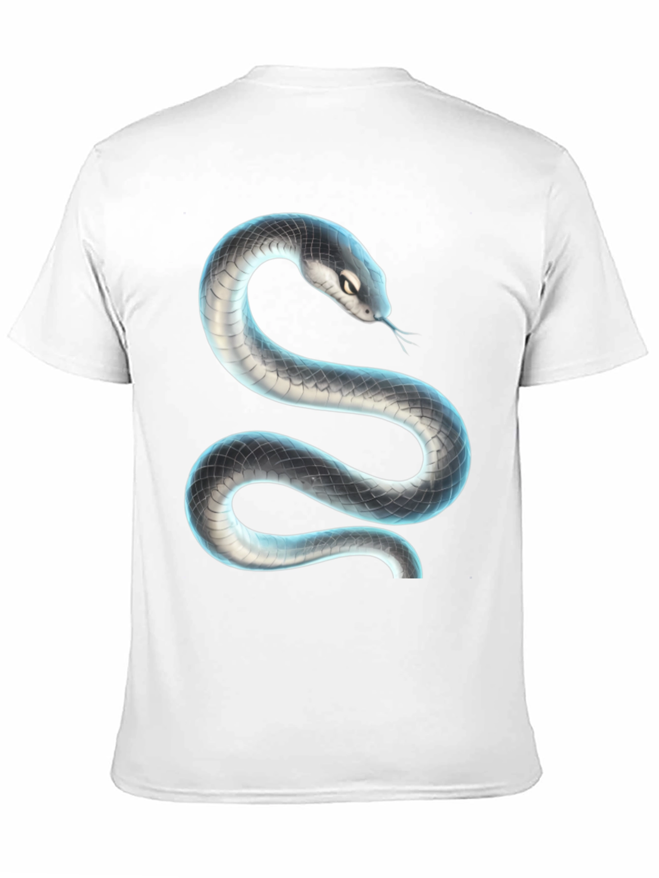 Black Black Snake Graphic T-Shirt view 11