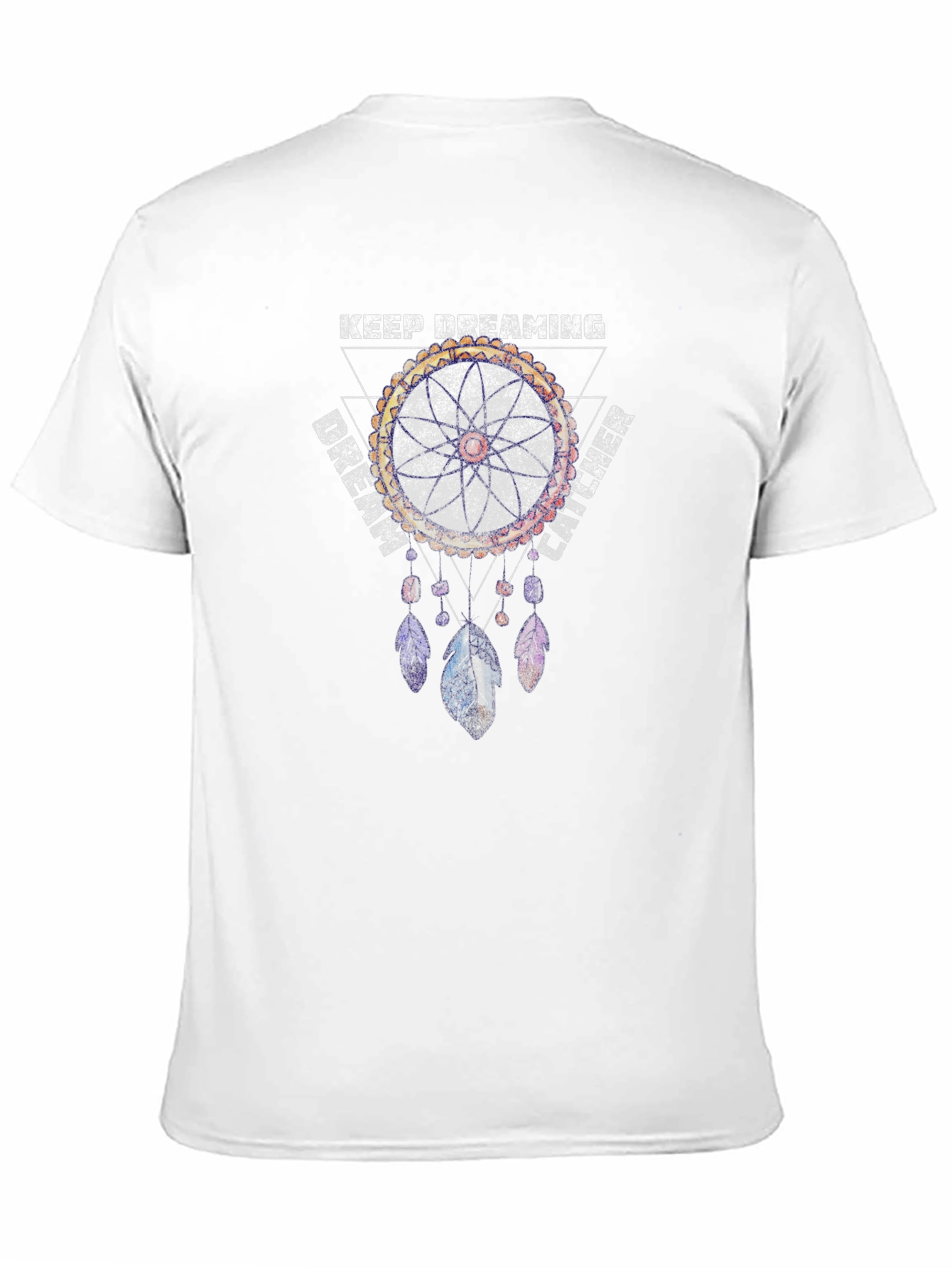 Black Dream Catcher Graphic Tee - Keep Dreaming T-Shirt view 11