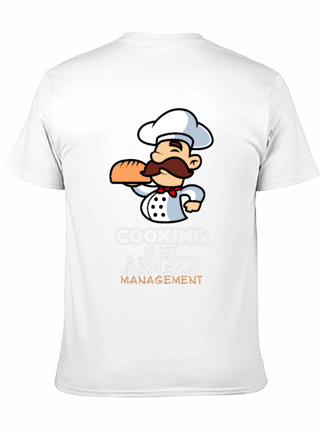 Black Cooking is My Anger Management Graphic T-Shirt view 11