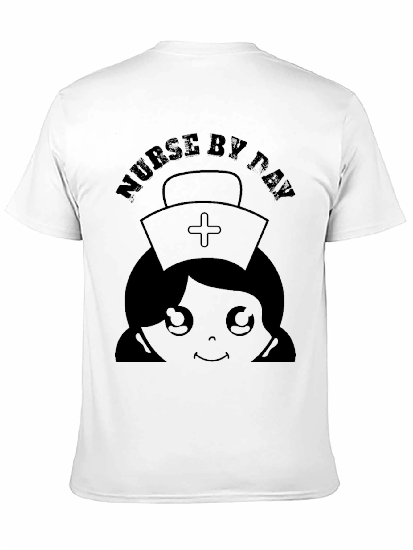 Black Nurse By Day Graphic T-Shirt view 11