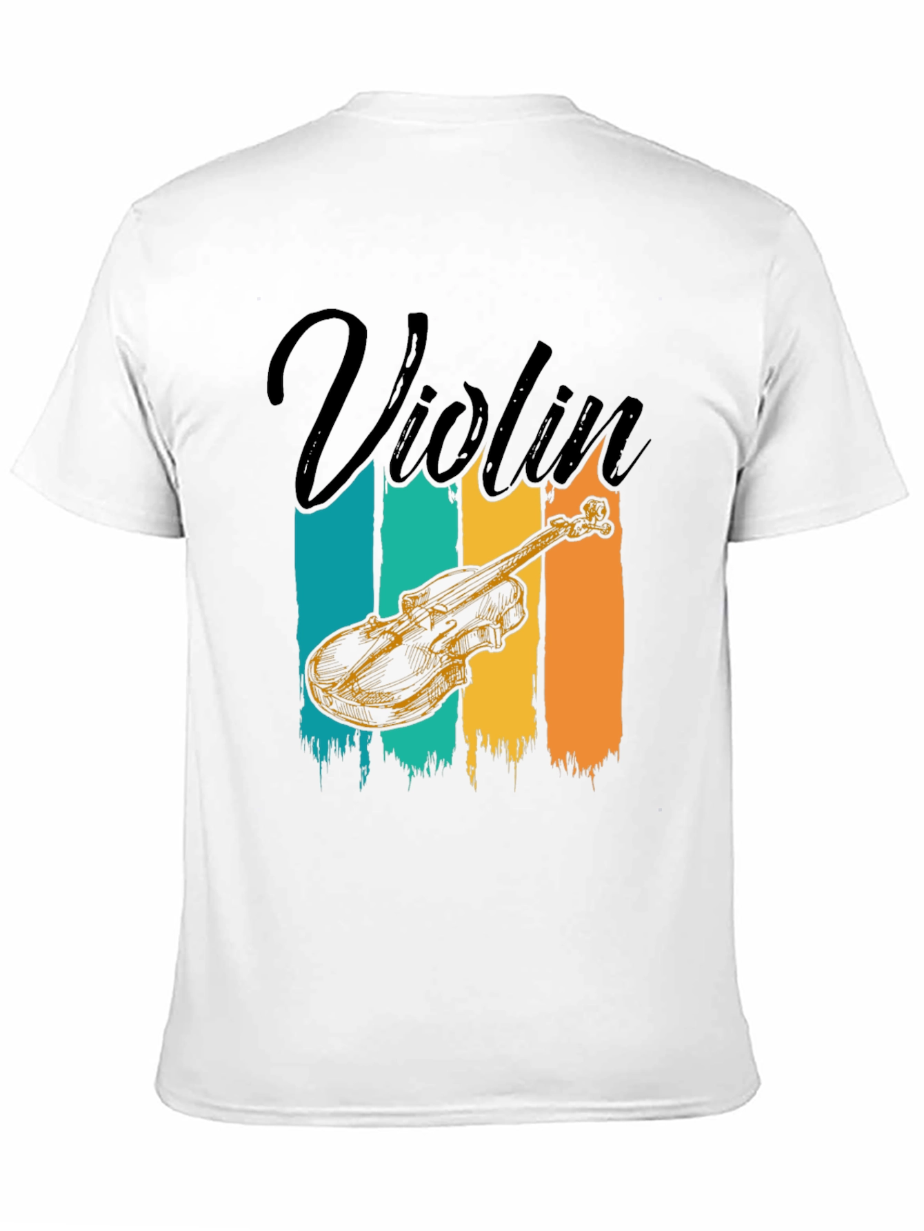 Black Violin Graphic T-Shirt: Retro Music Lover Tee view 11