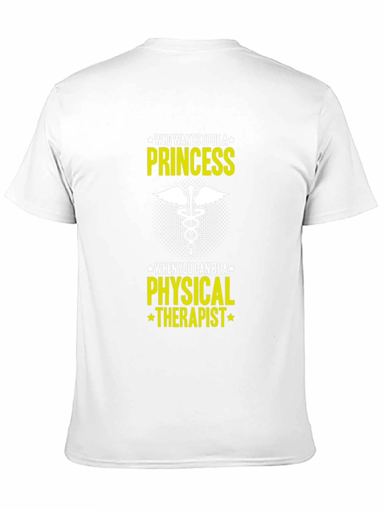 Black Physical Therapist T-Shirt - Princess Alternative view 11