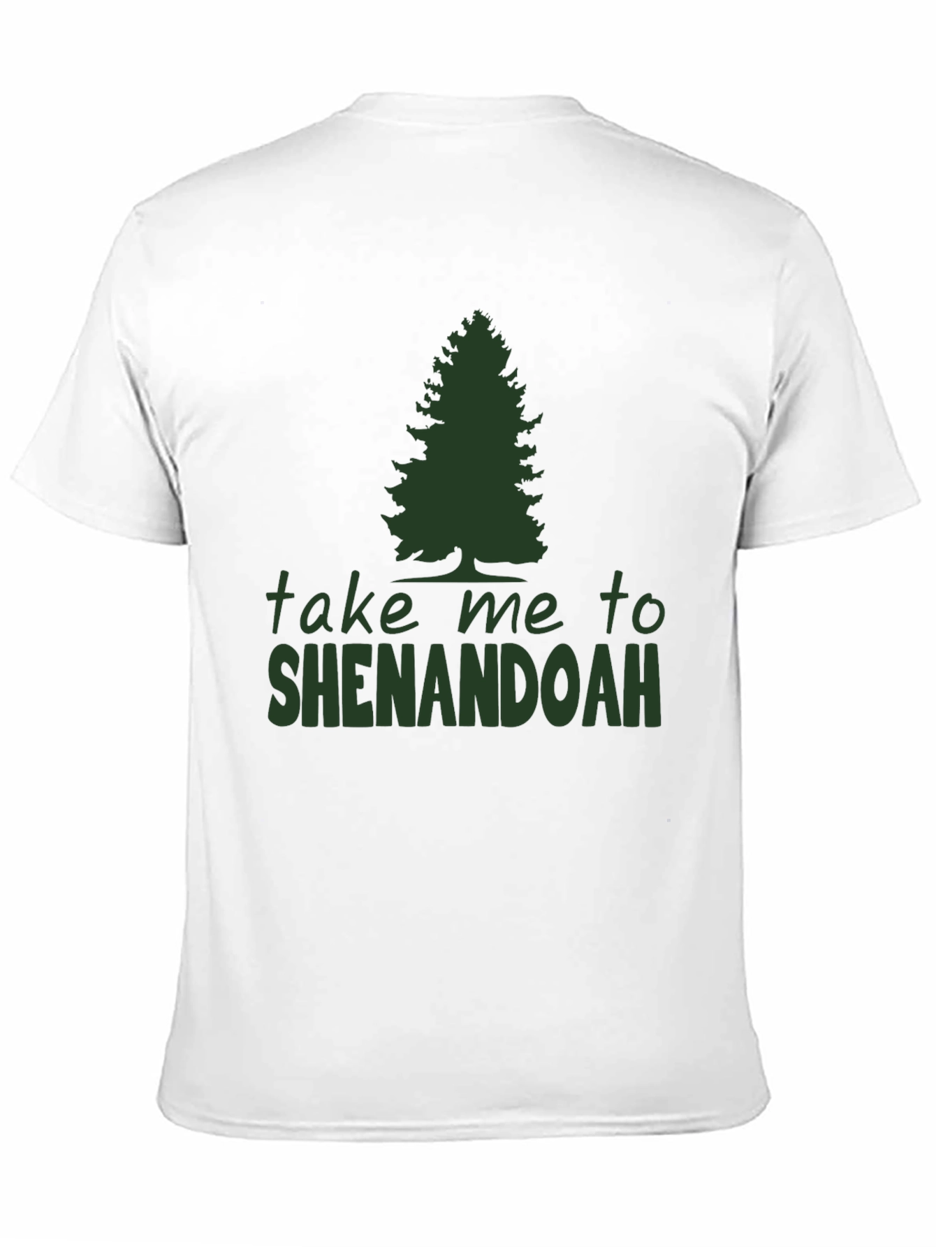 Black Shenandoah T-Shirt: Take Me to the Woods view 11