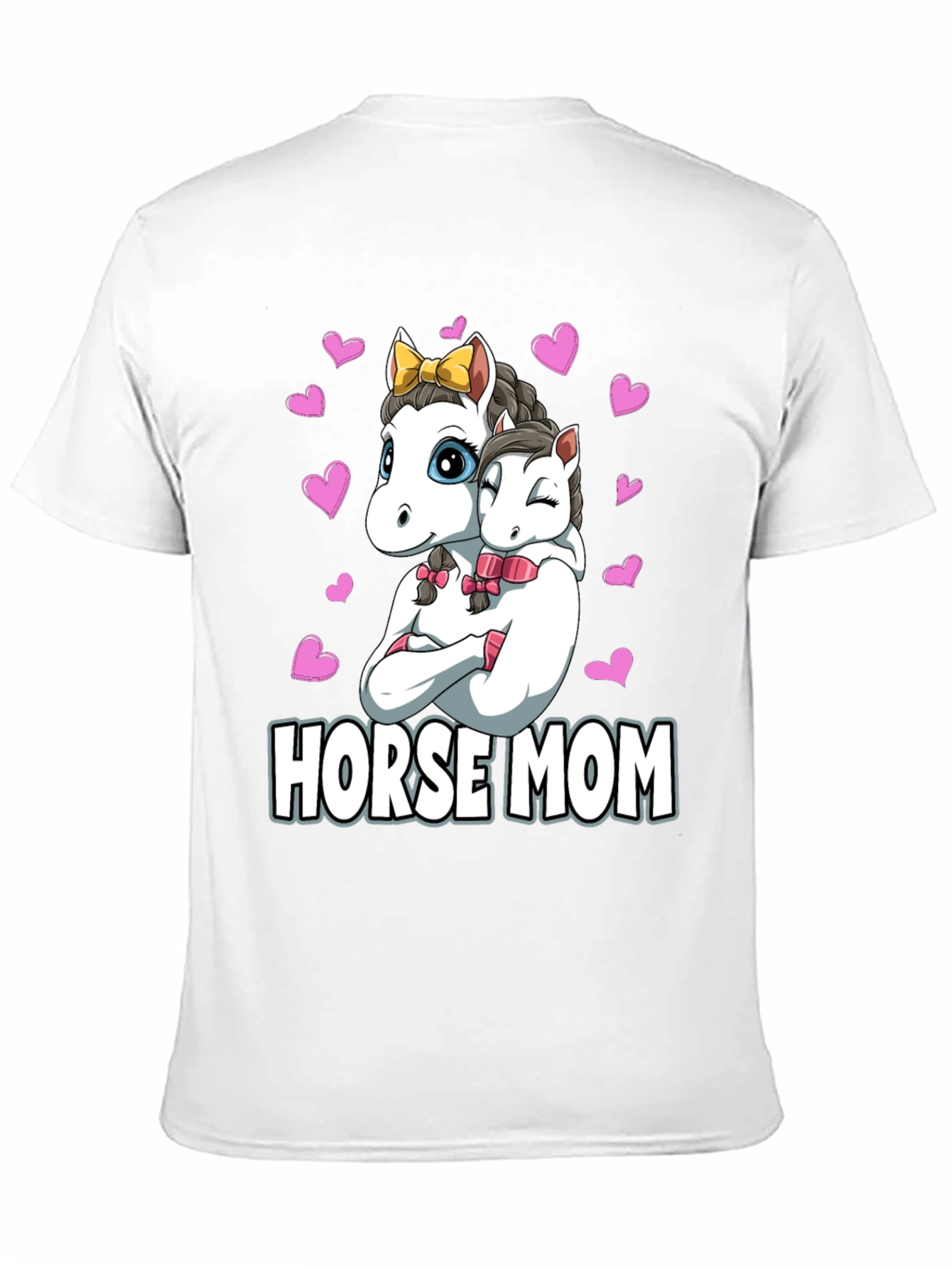 Black Horse Mom Graphic T-Shirt view 11