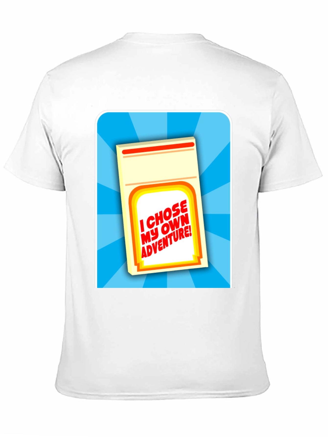 Black I Chose My Own Adventure T-Shirt view 11