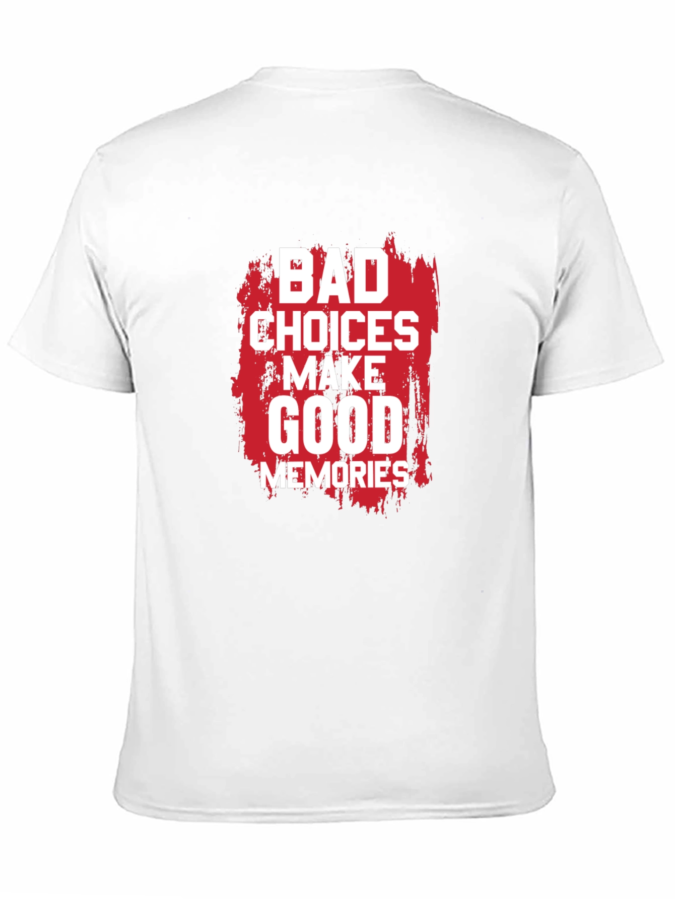 Black Bad Choices Make Good Memories Graphic Tee view 11