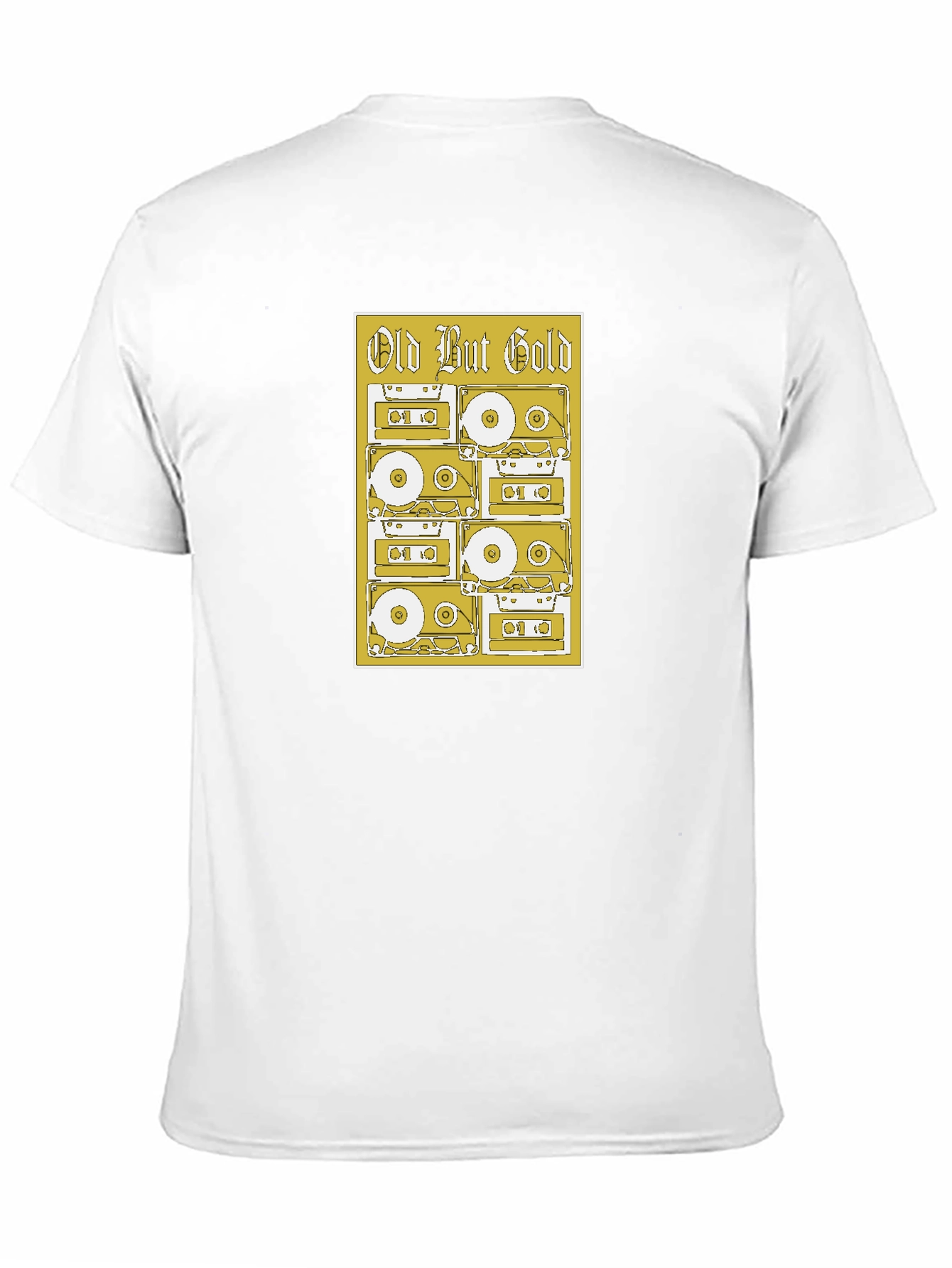 Black Old But Gold Cassette Tape Graphic Tee view 11
