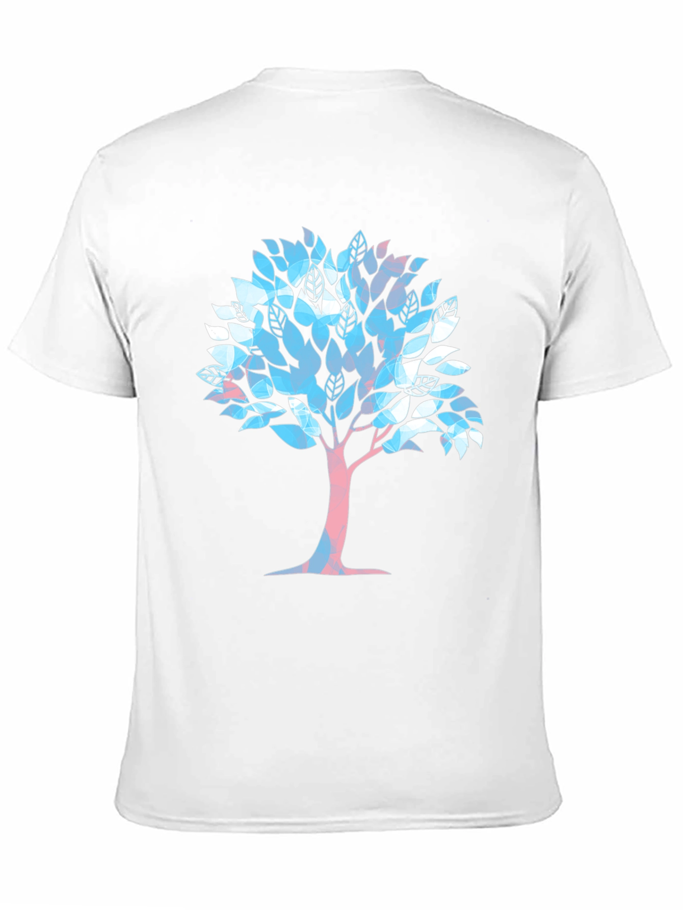 Black Transgender Tree of Life T-Shirt view 11