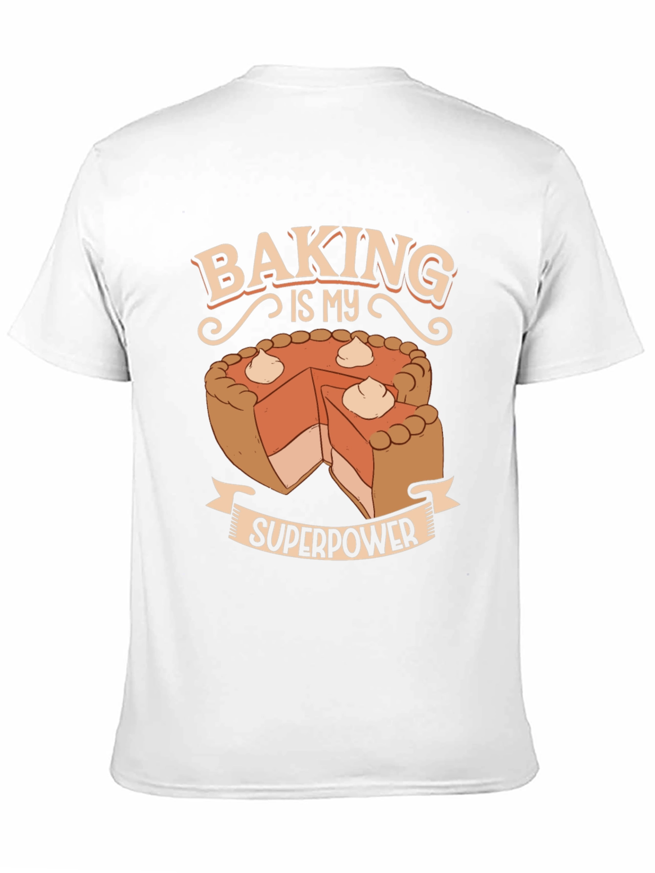 Black Baking is My Superpower T-Shirt - Novelty Graphic Tee view 11