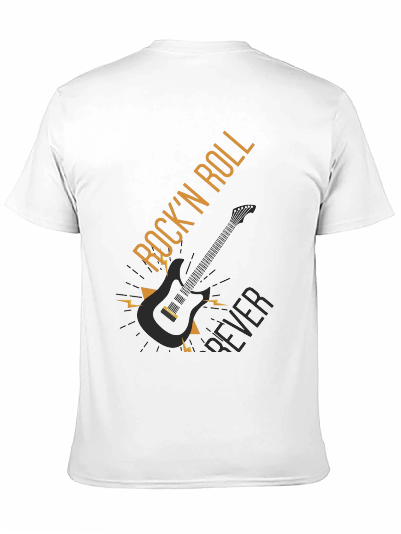 Black Rock 'n Roll Forever Black T-Shirt view 11