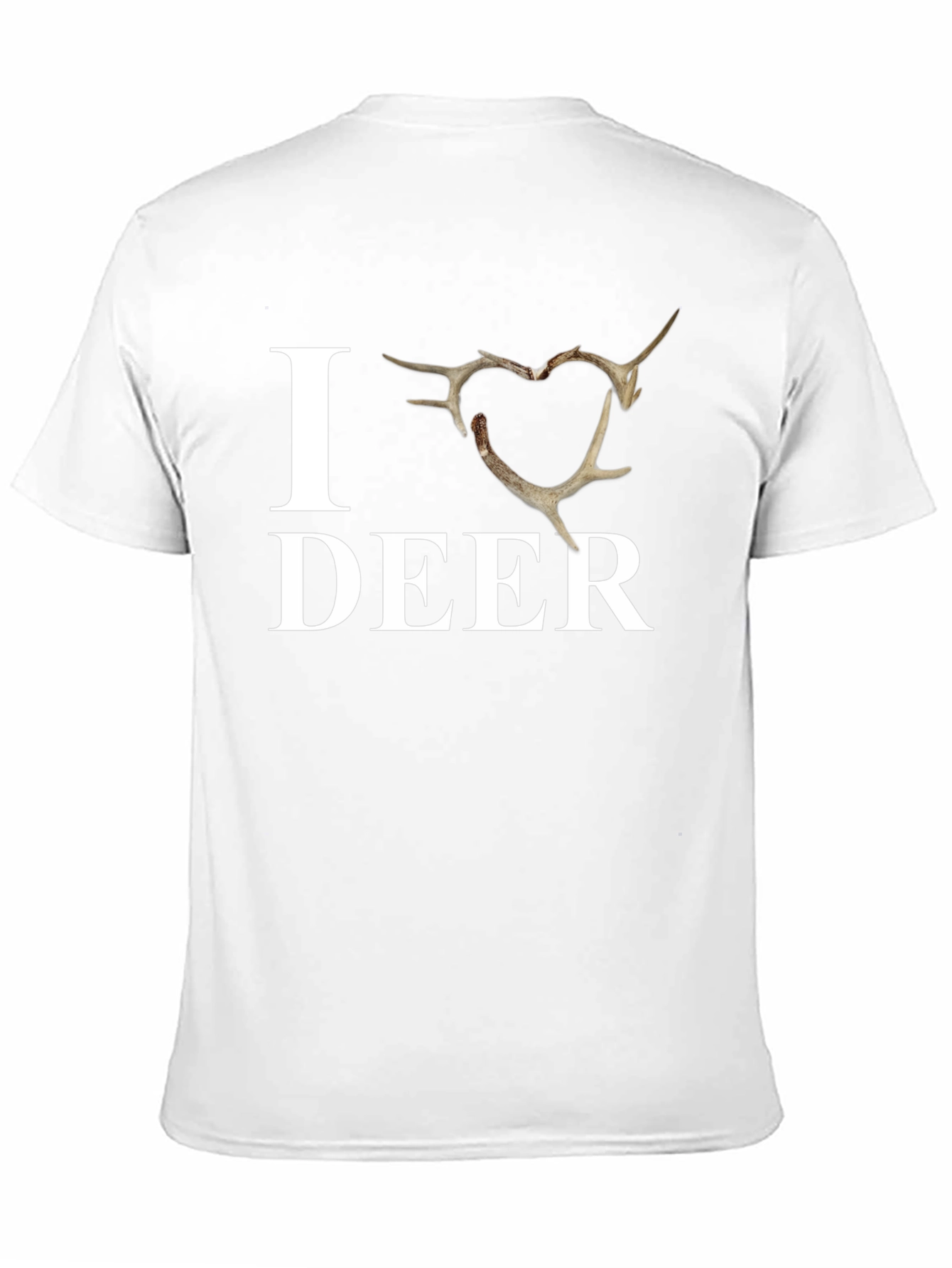 Black I Heart Deer T-Shirt view 11
