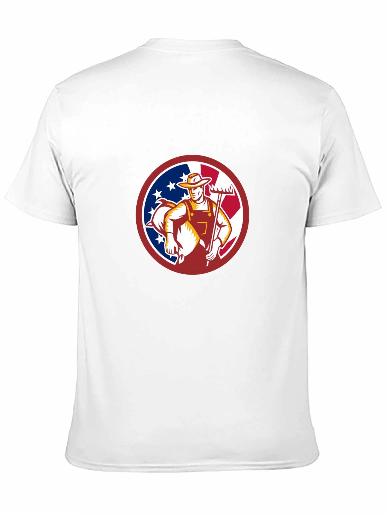 Black Patriotic Gardener T-Shirt view 11