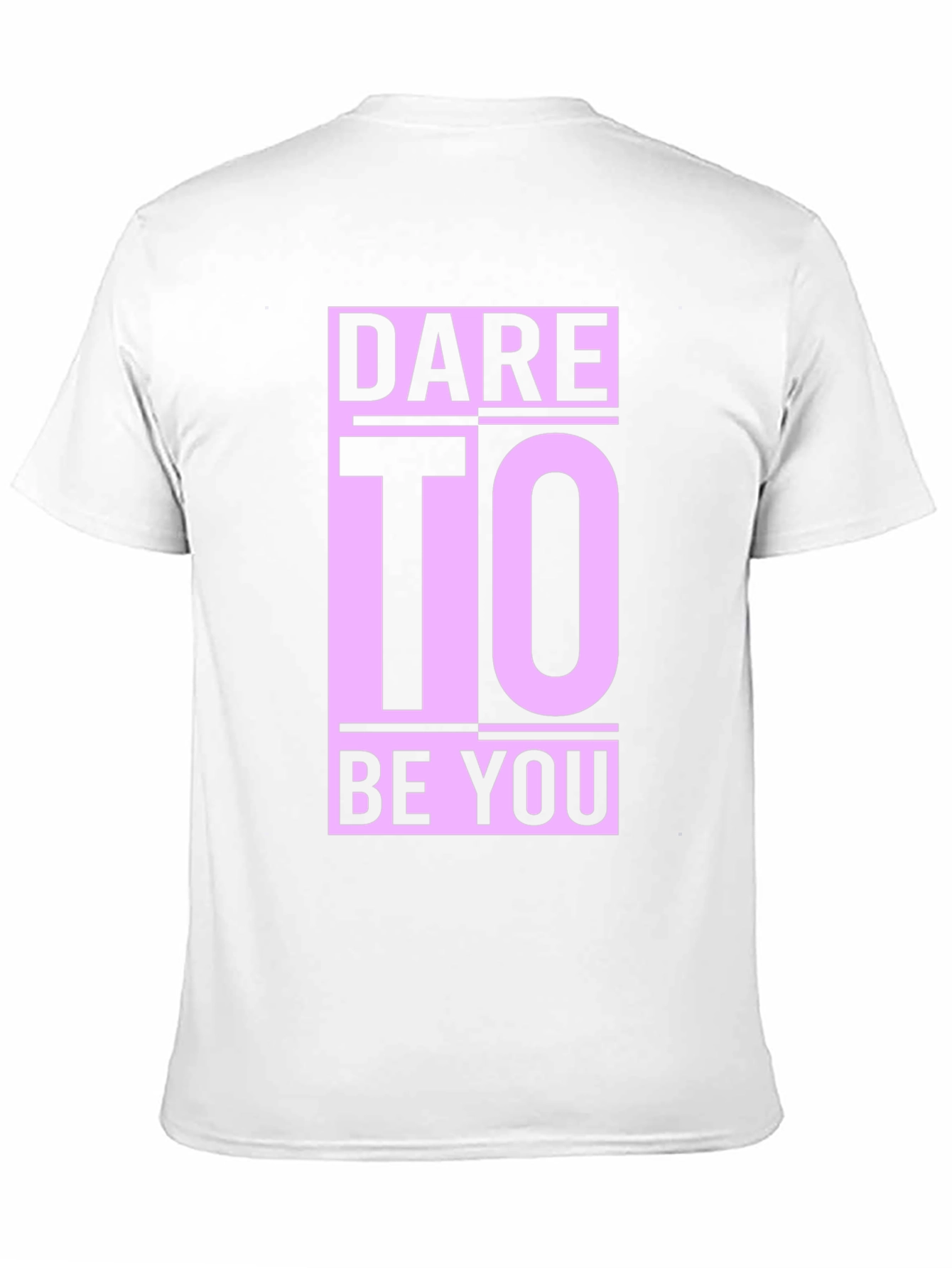 Black Dare To Be You Graphic Tee - Black Cotton Comfort view 11