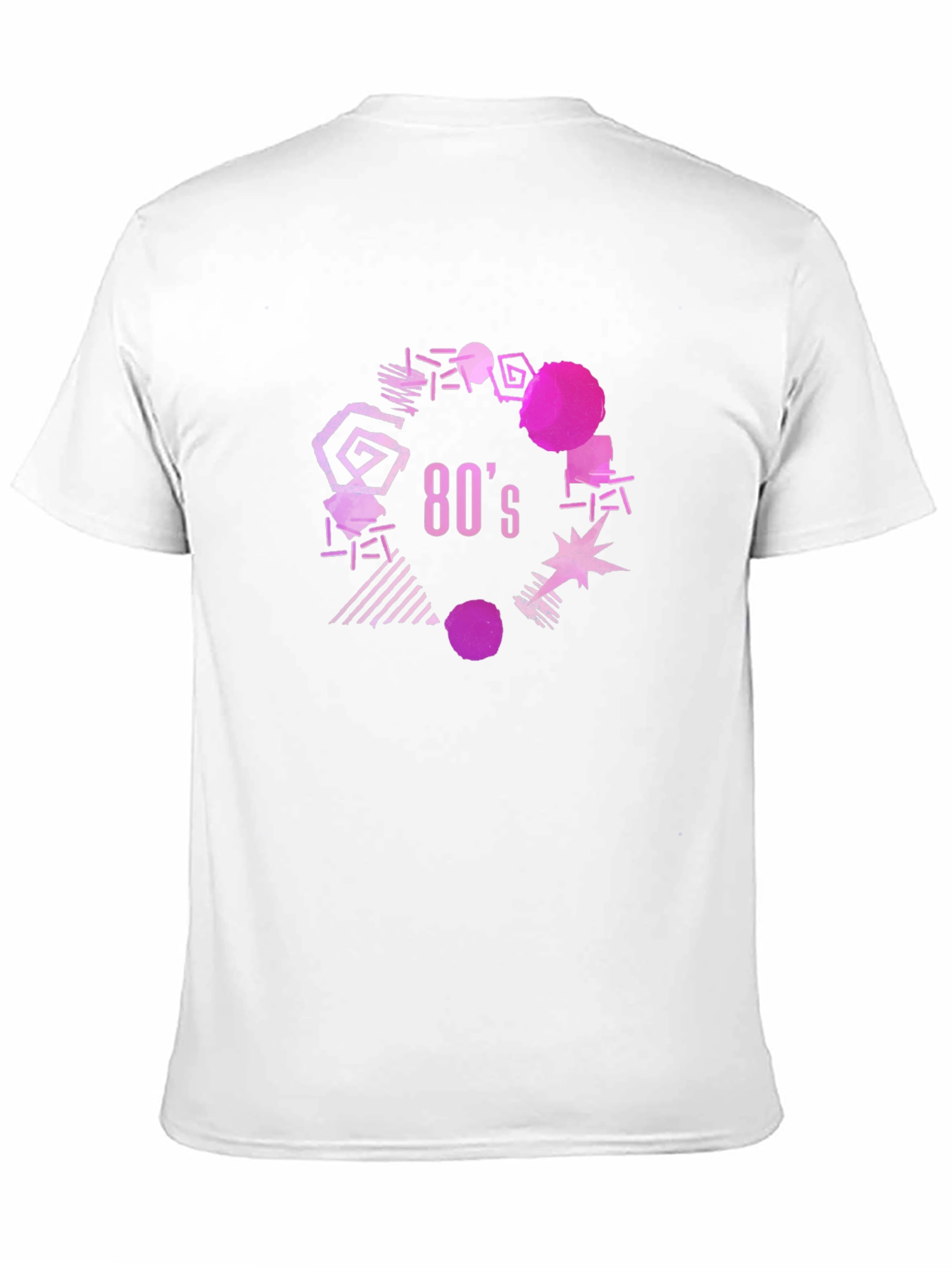 Black Retro 80's Graphic Tee - Black T-Shirt view 11
