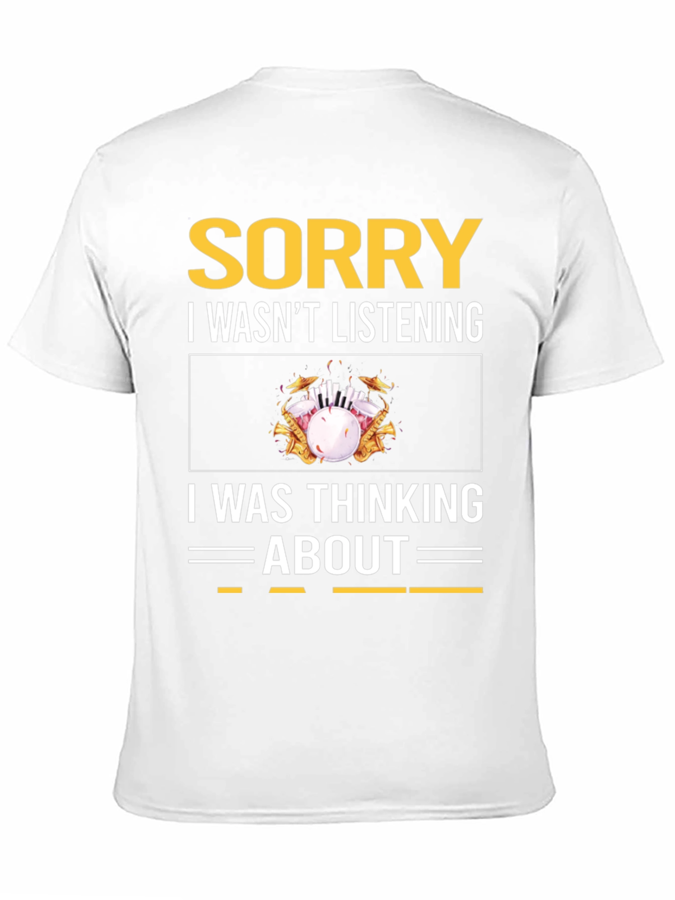 Black Sorry, Thinking About Bowling T-Shirt view 11