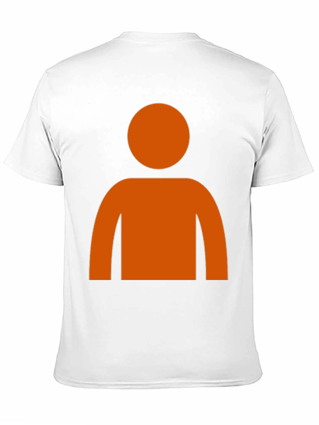 Black Orange Silhouette Graphic T-Shirt view 11