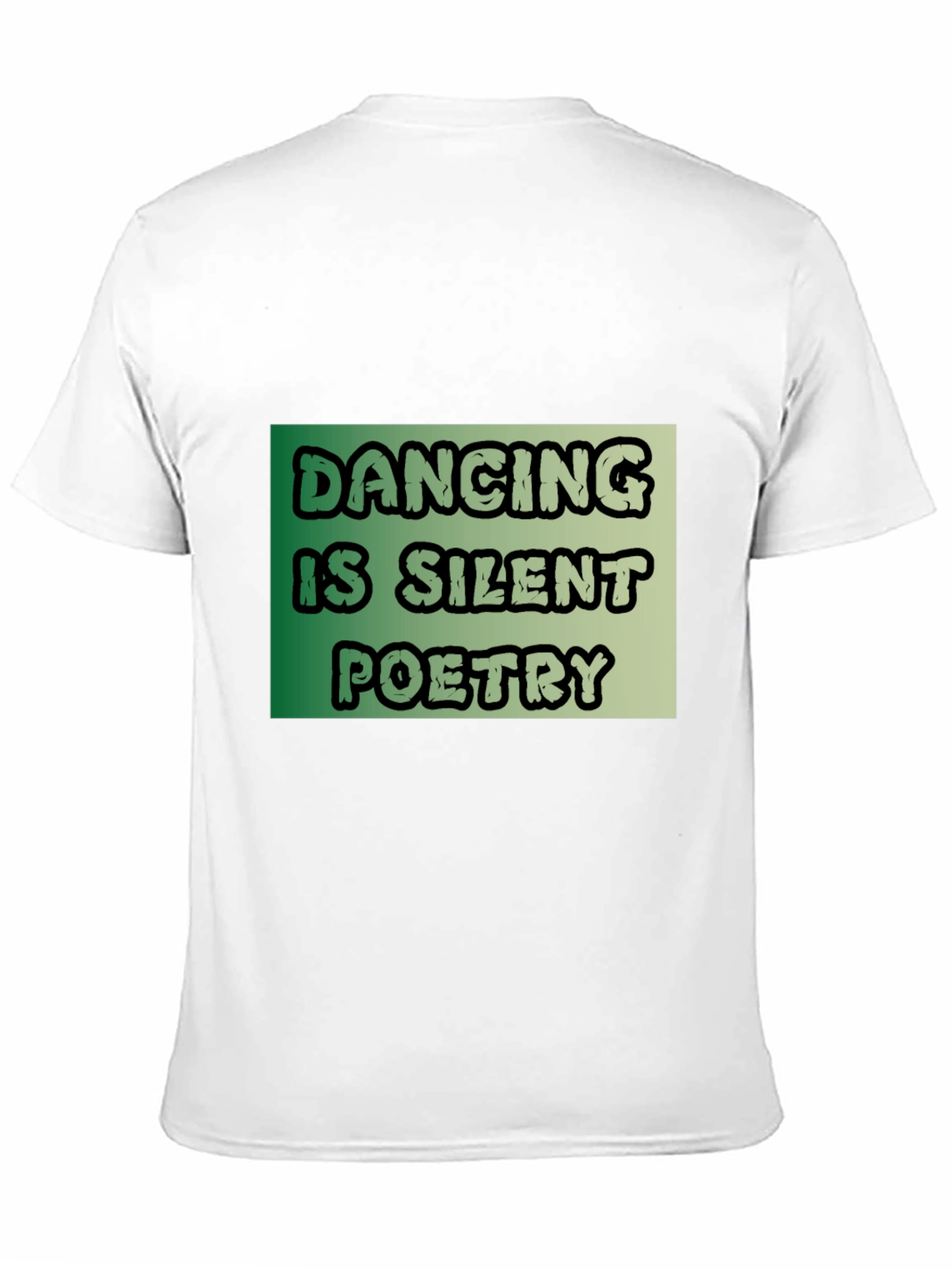 Black Dancing Is Silent Poetry Graphic Tee view 11