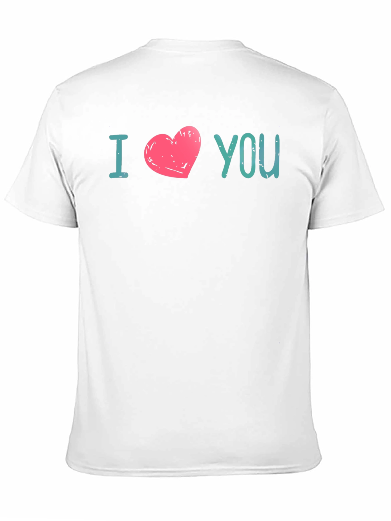 Black I Heart You Graphic Print Tee - Black view 11